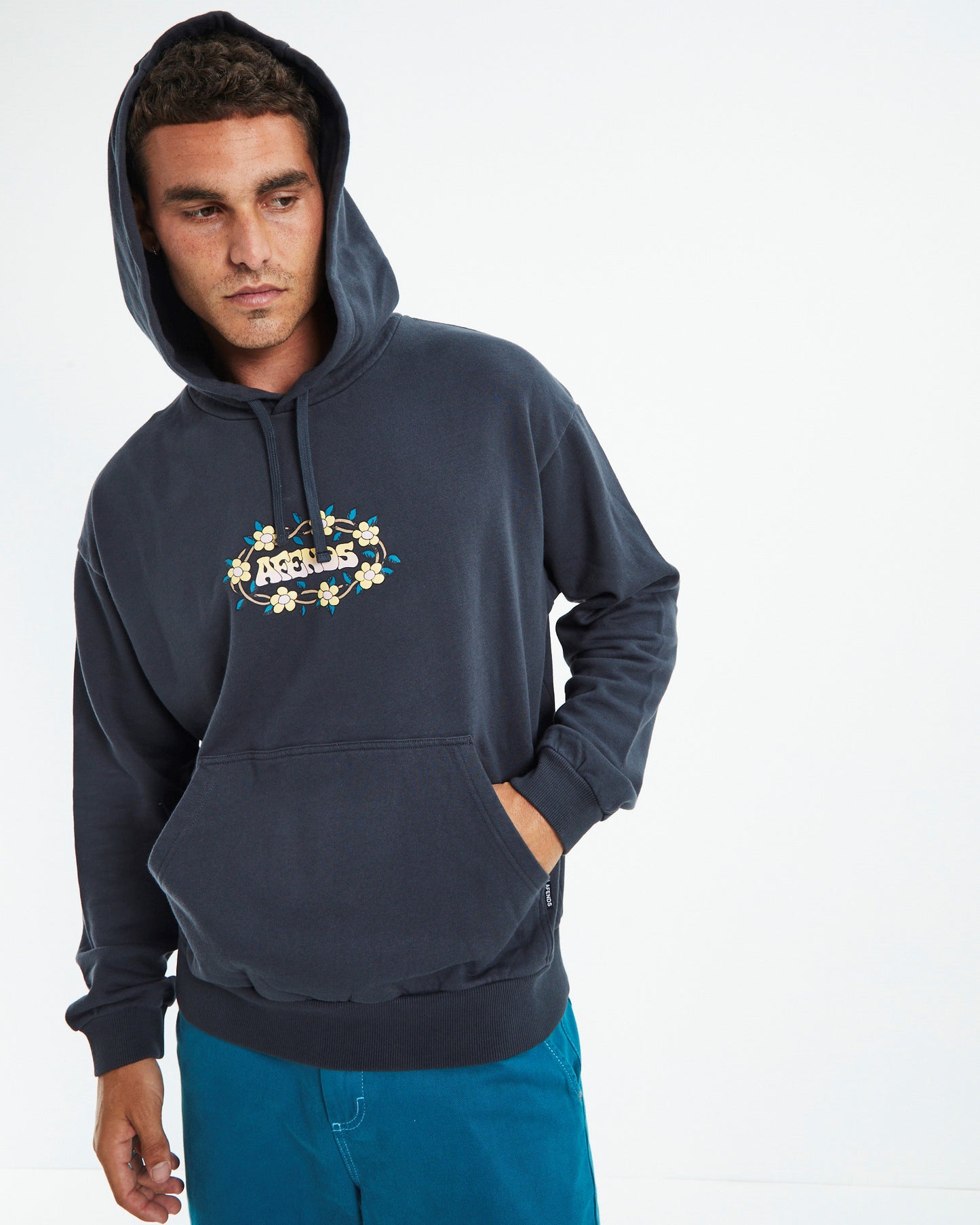 Bloom Hoodie Charcoal Grey