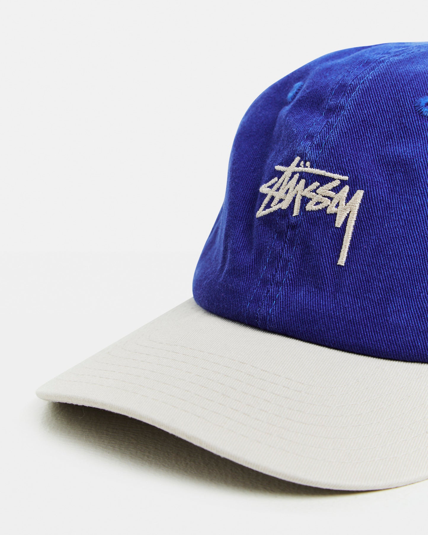 Stock Low Pro Cap Mid Blue Winter White