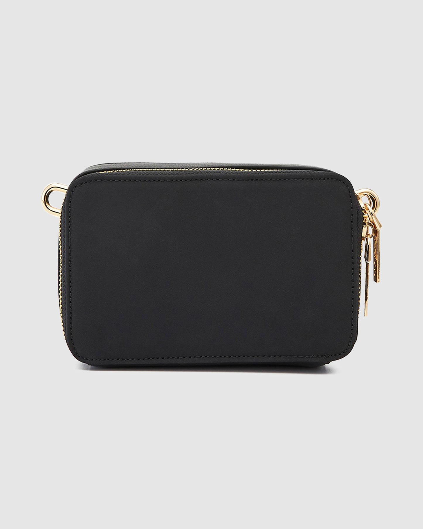 The Lexie Nylon Bag Black/Gold