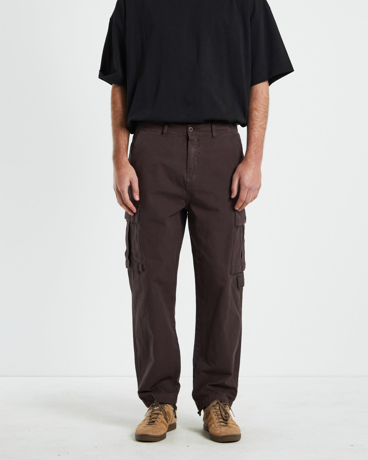 Surplus Ripstop Cargo Pants in Umber Brown