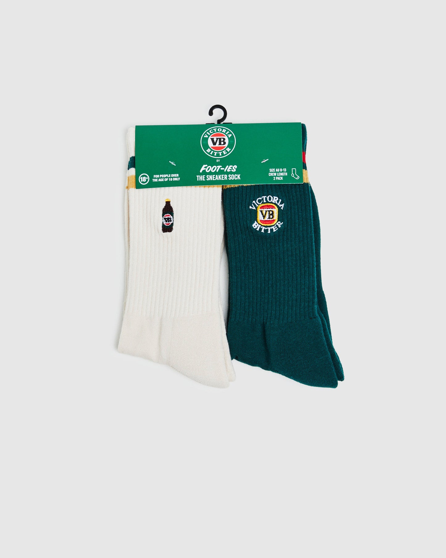 VB Retro Sneaker Socks 2 Pack Assorted