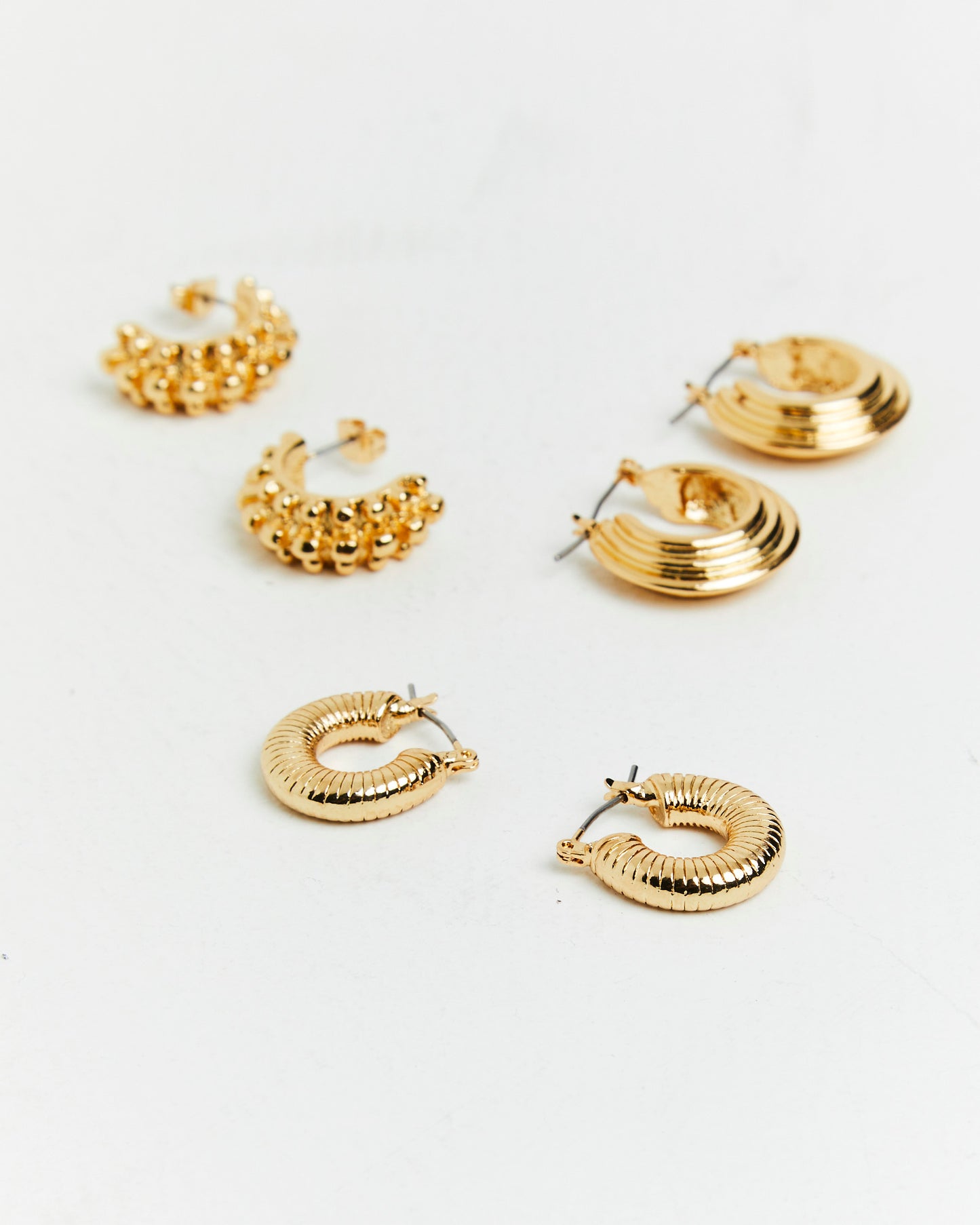 14K Plated Yasm Earrg Pack