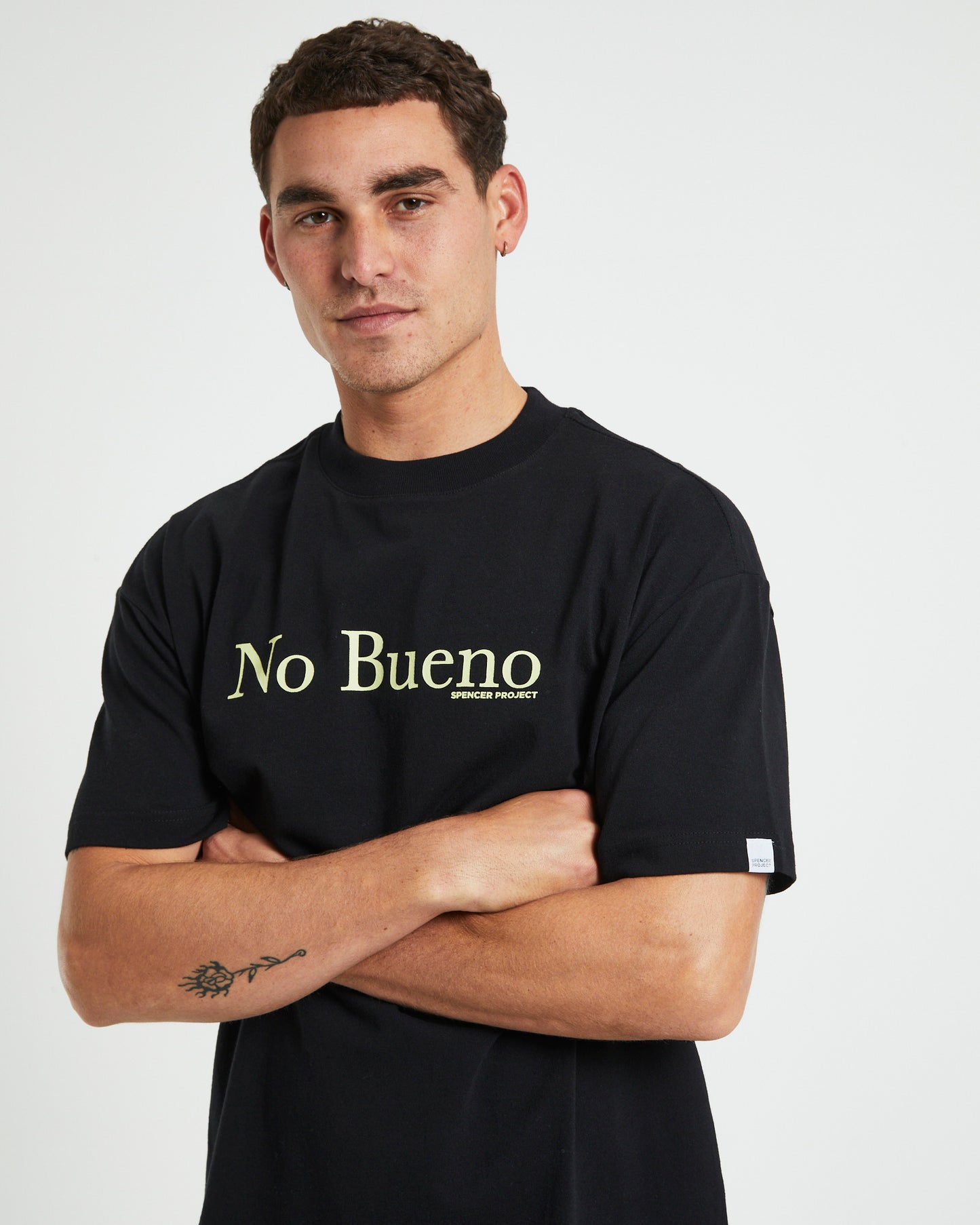 No Bueno Short Sleeve T-Shirt in Black