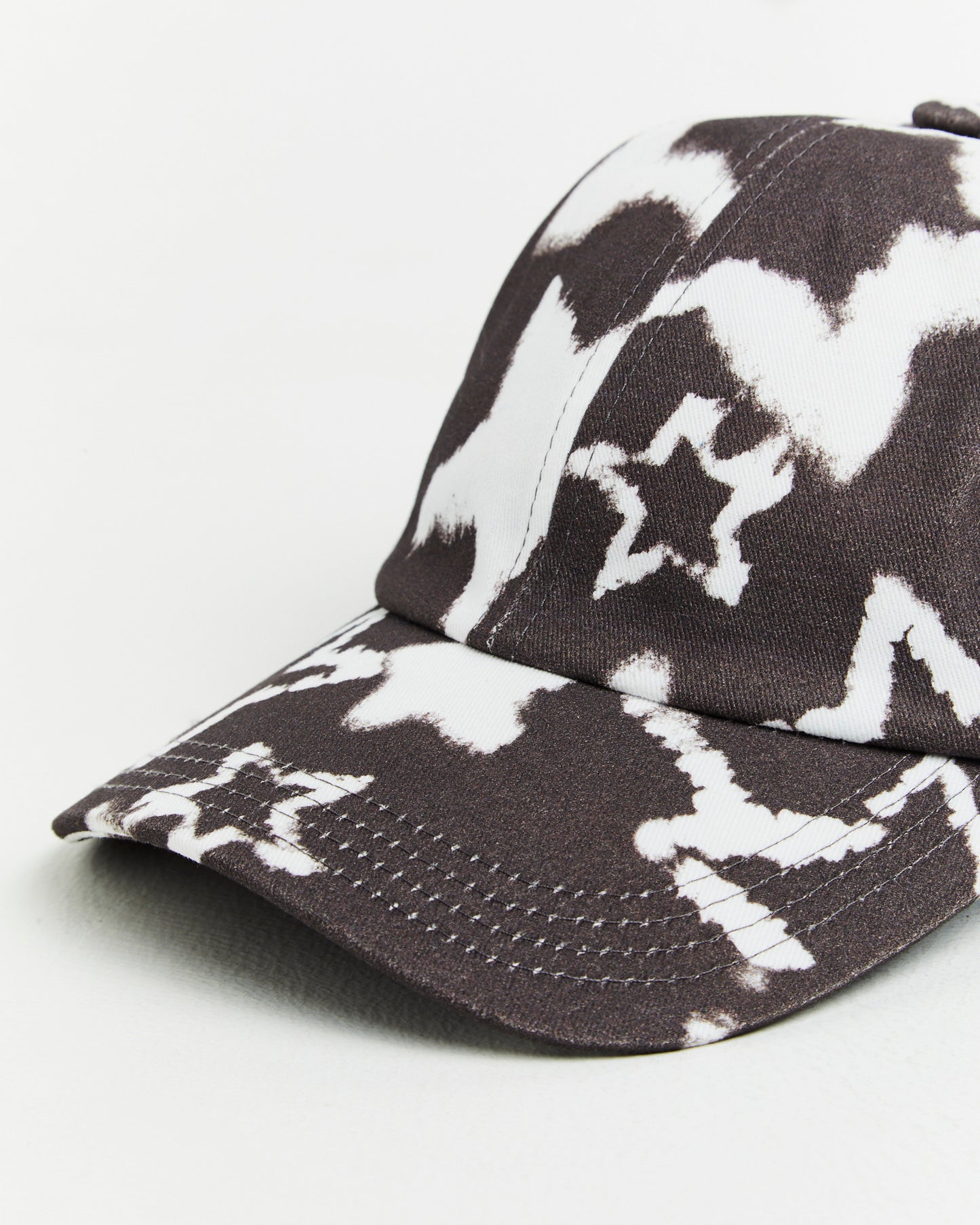 Bleached Star Cap in Chocolate Brown