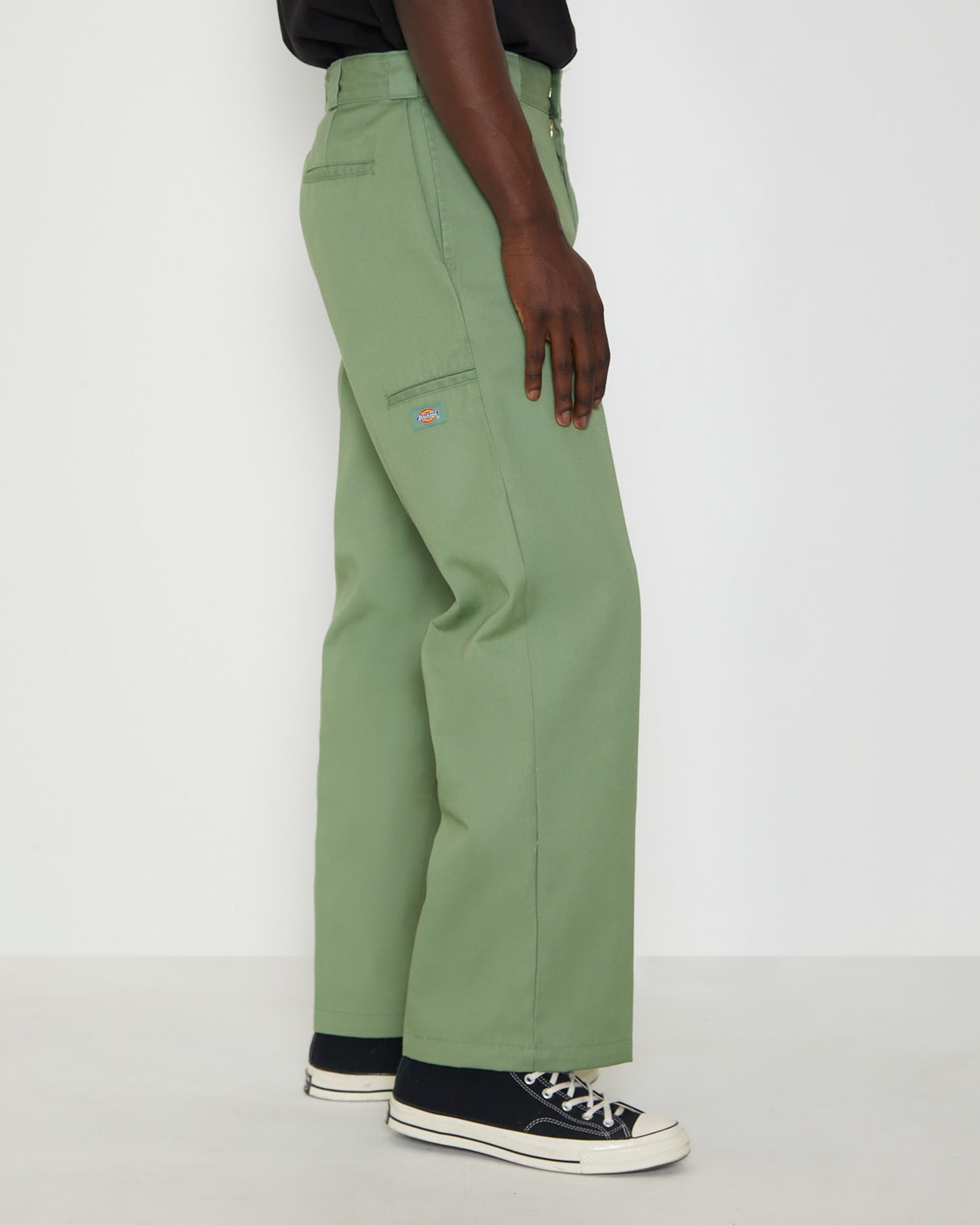 852 Pants in Washed Jade Green