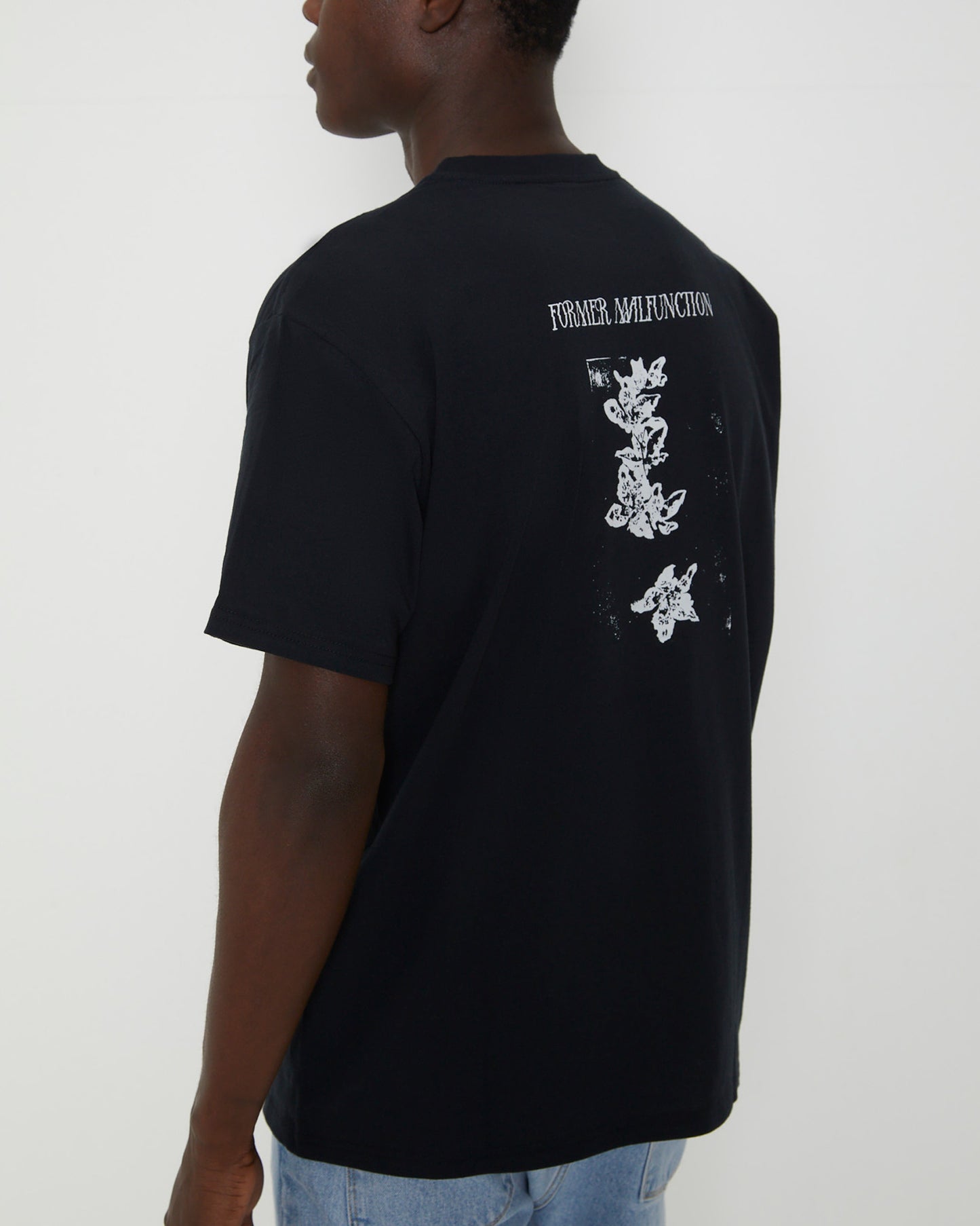 Goodbye Lily Short Sleeve T-Shirt in Black