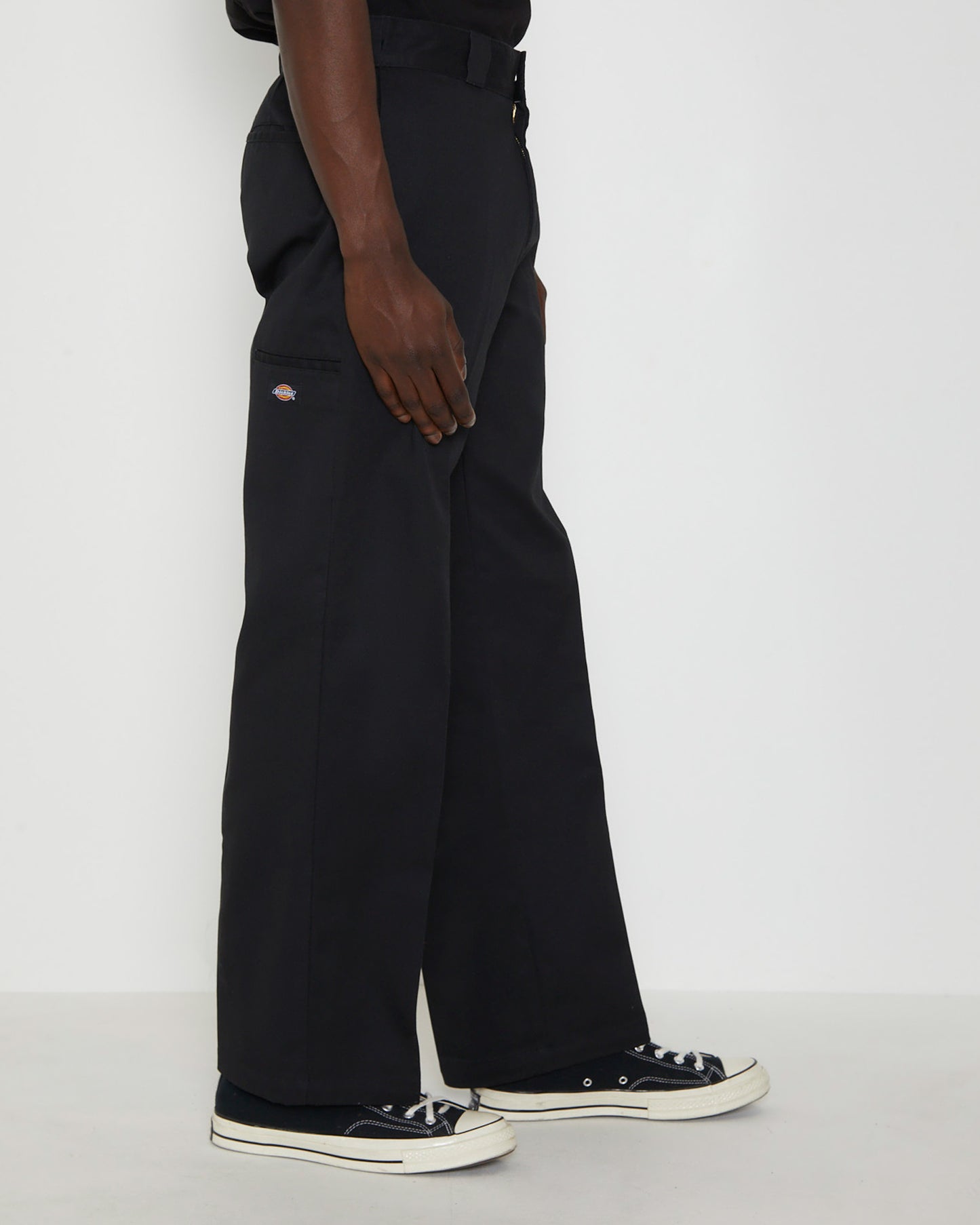 852 Pants in Washed Black