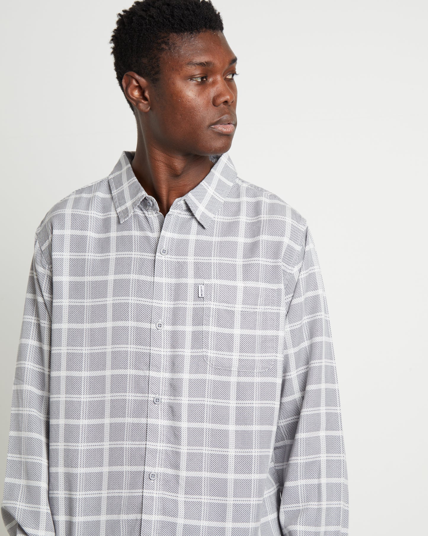 Ennat Long Sleeve Shirt in Check Print