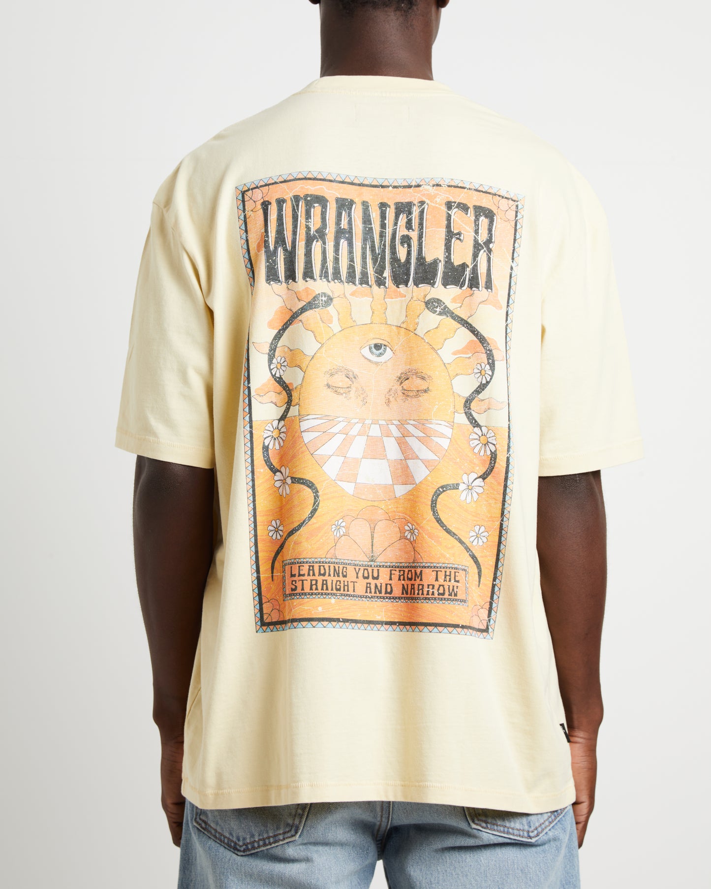 Mind Mirage Slacker Short Sleeve T-Shirt in Sun Glare