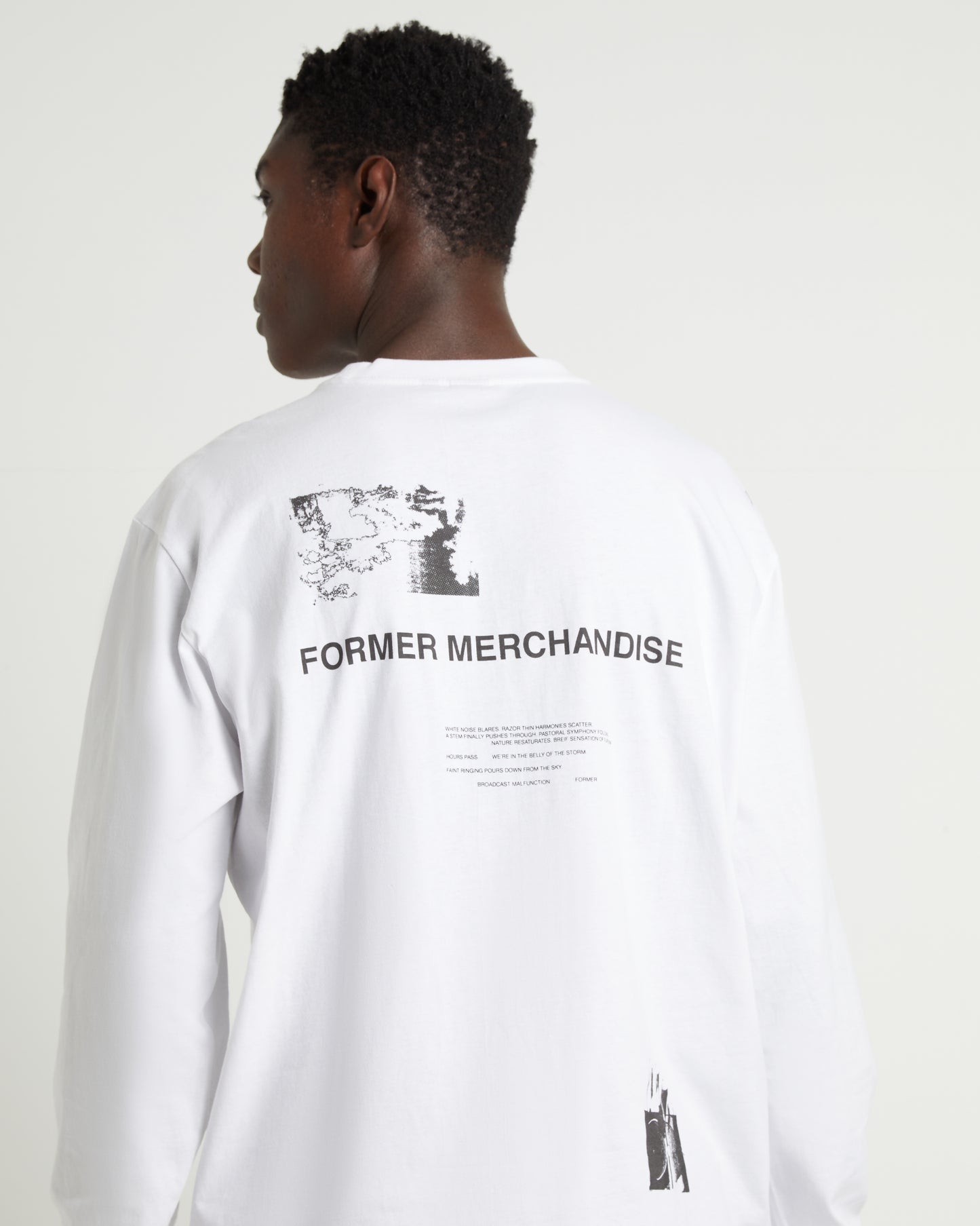 Sincere Long Sleeve T-Shirt in White
