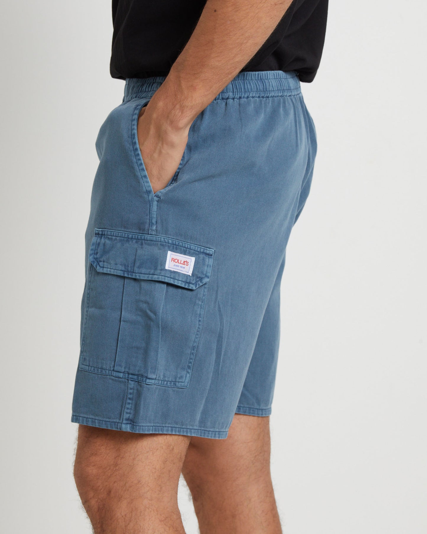 Tradie Cargo Short in Blue