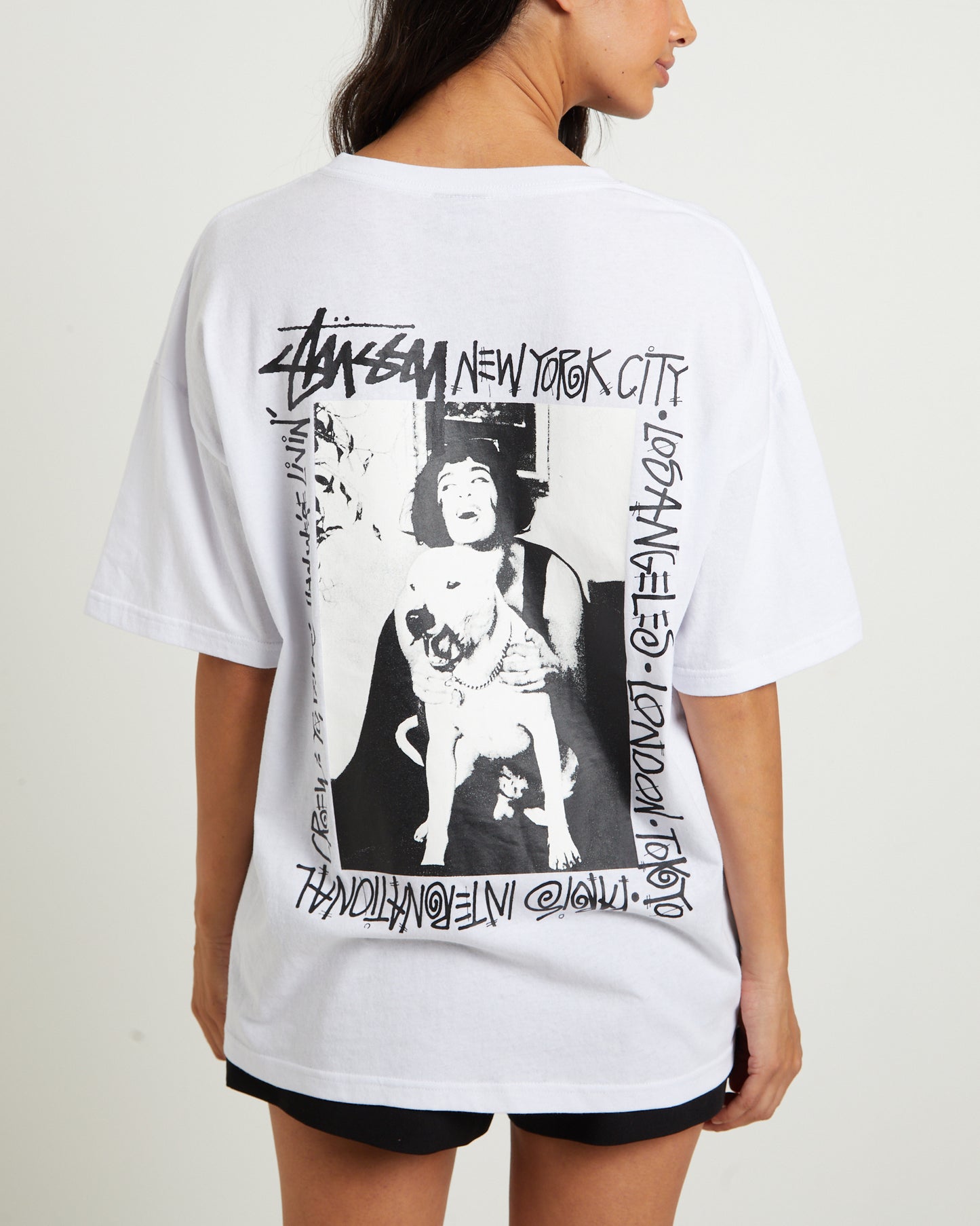 How We're Living Relaxed Tee in White