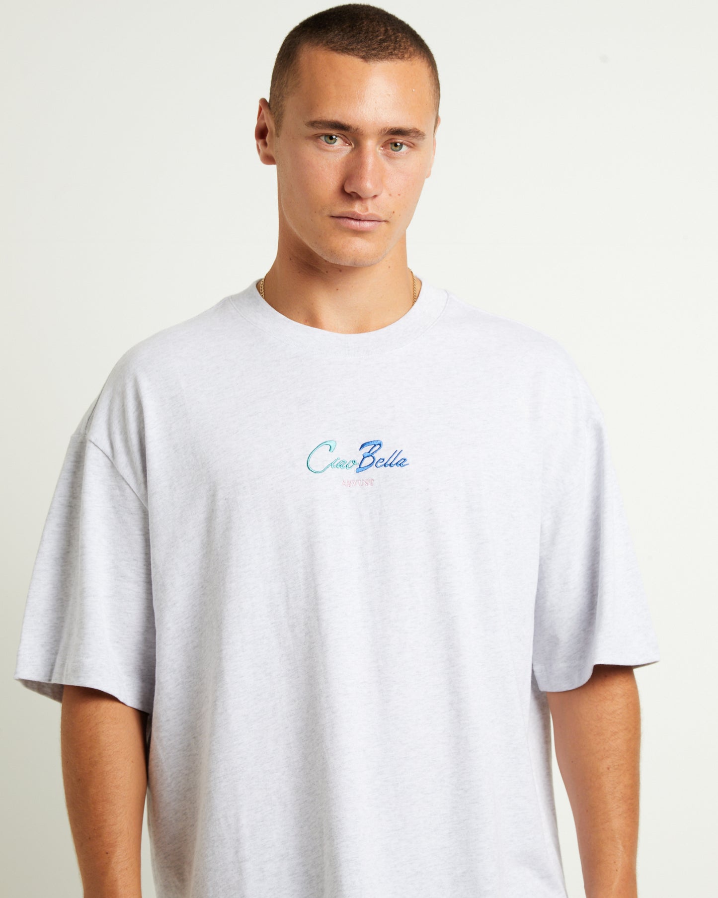 Ciao Bella Short Sleeve T-Shirt in Frost Marle