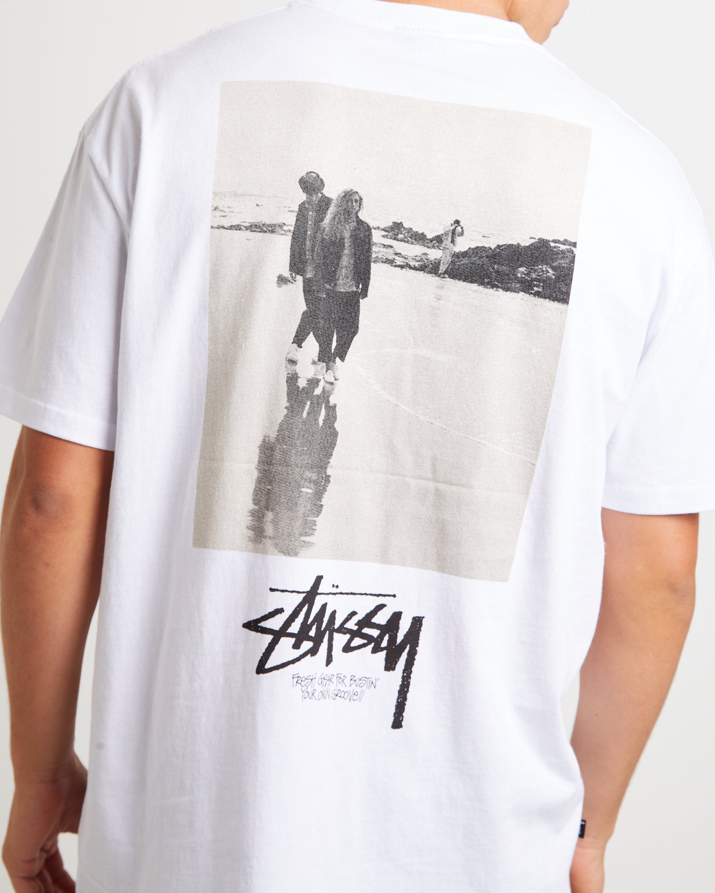 Low Tide Short Sleeve T-Shirt in White