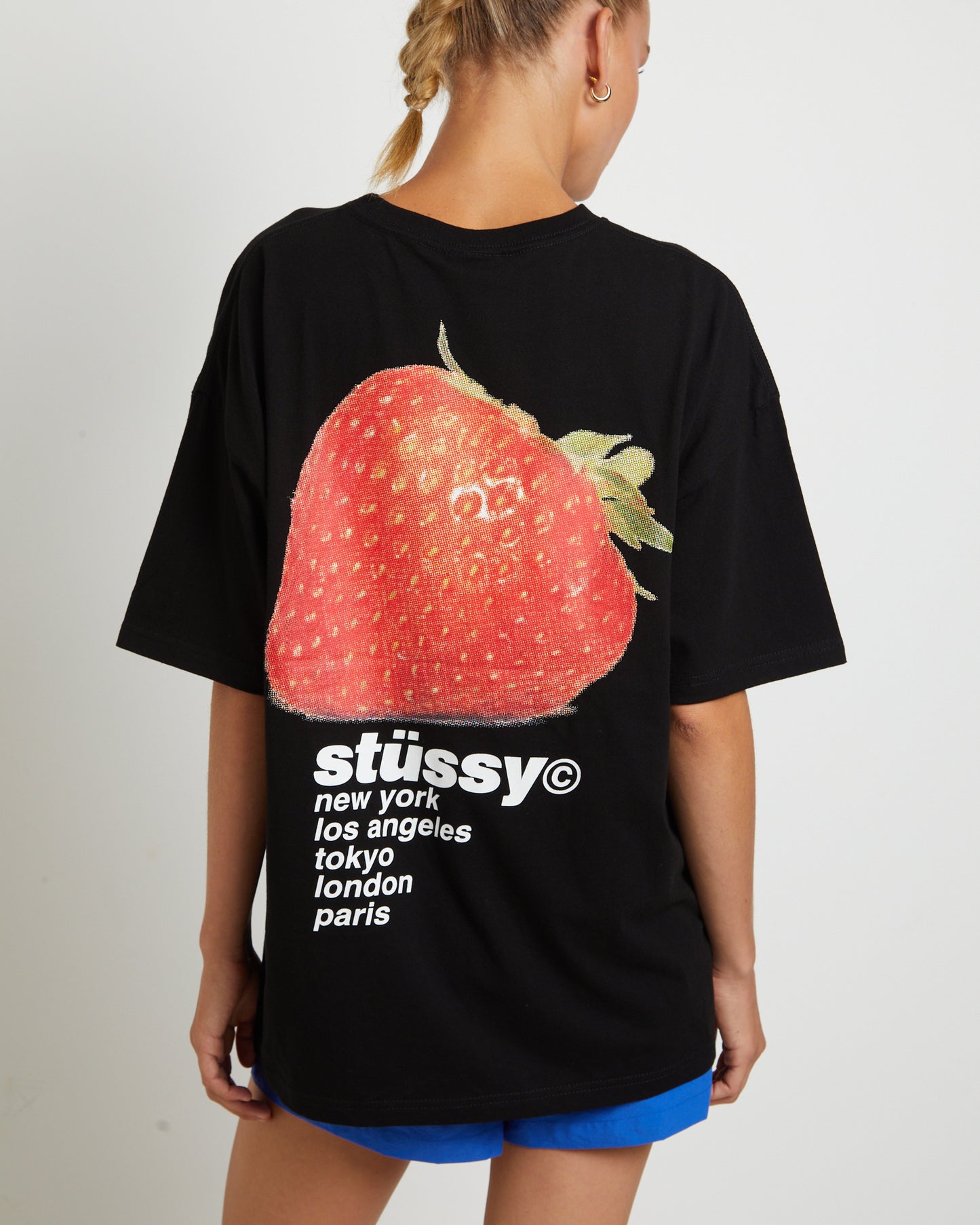 8 Ball Fade Slim T-Shirt in Black