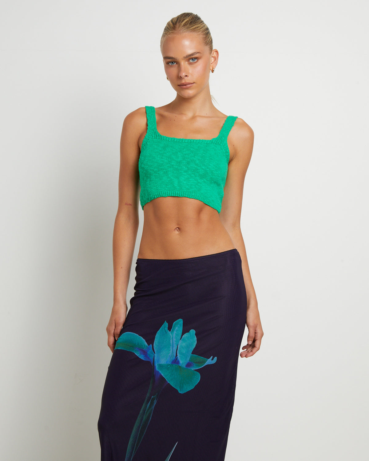 Prairie Knit Cami GRASS