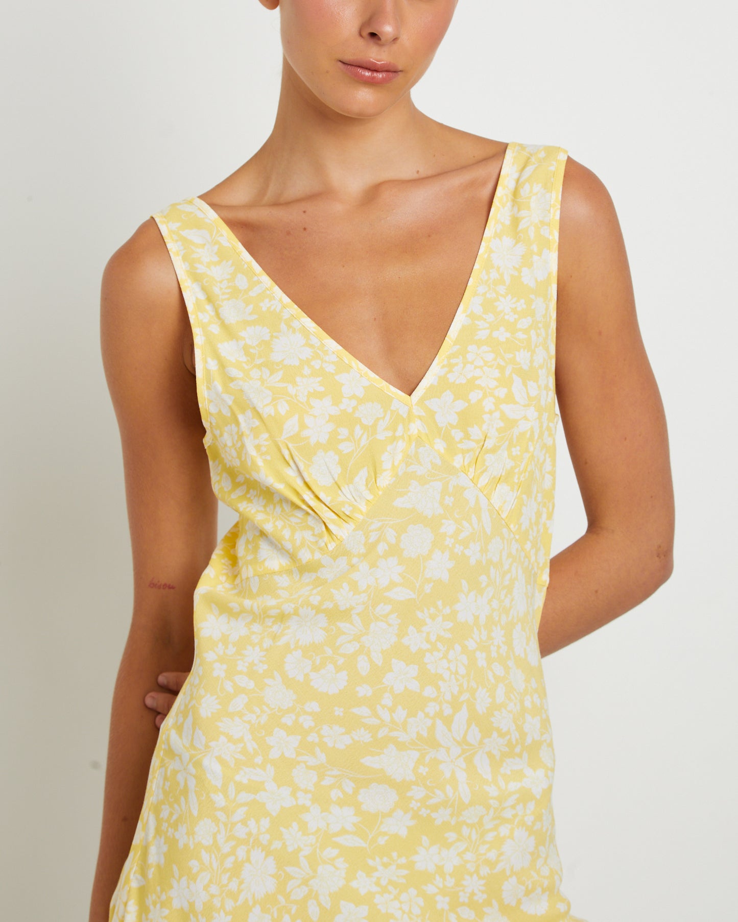 Eliza Mini Dress in Valerie Floral