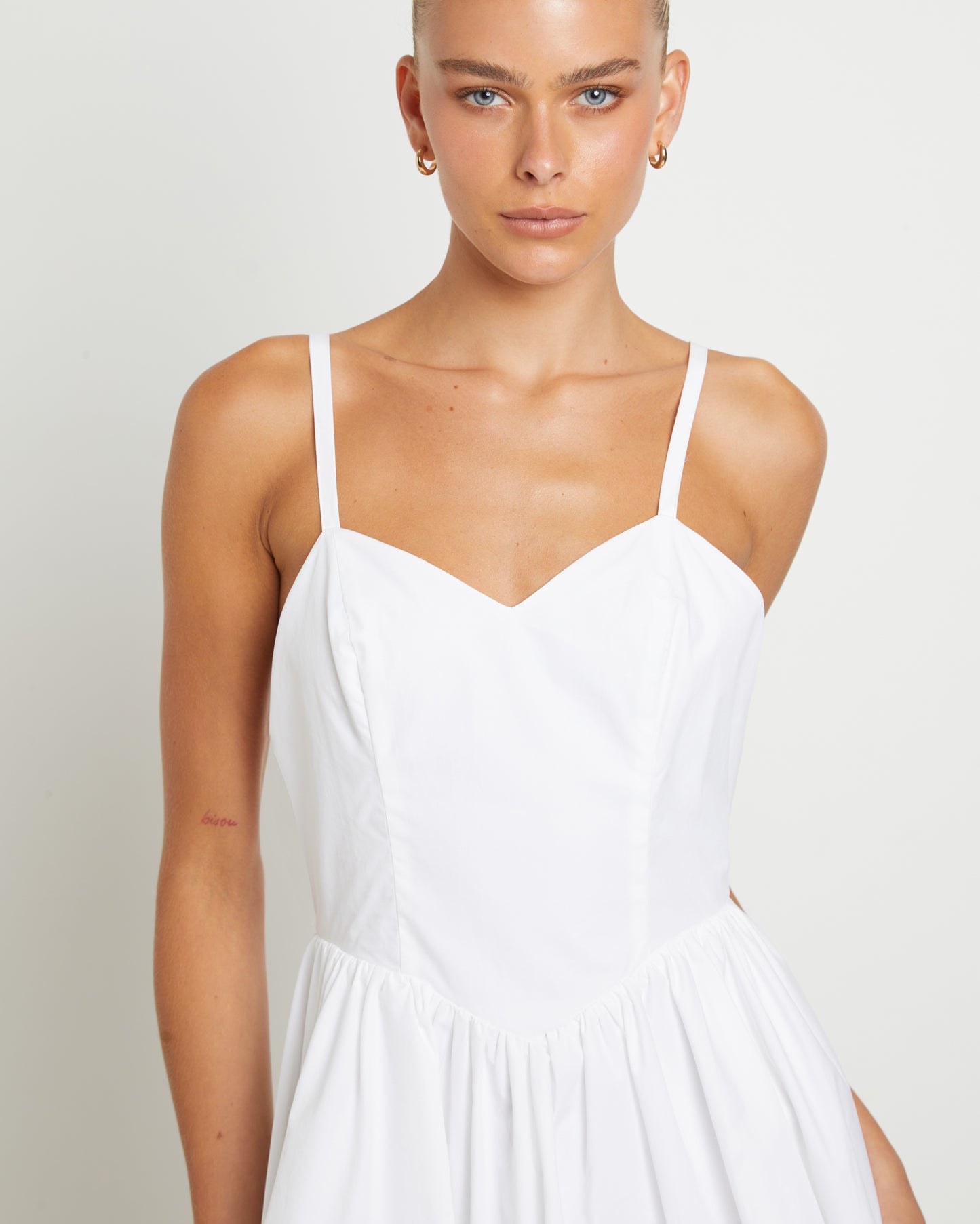 Aurelia Mini Dress in White