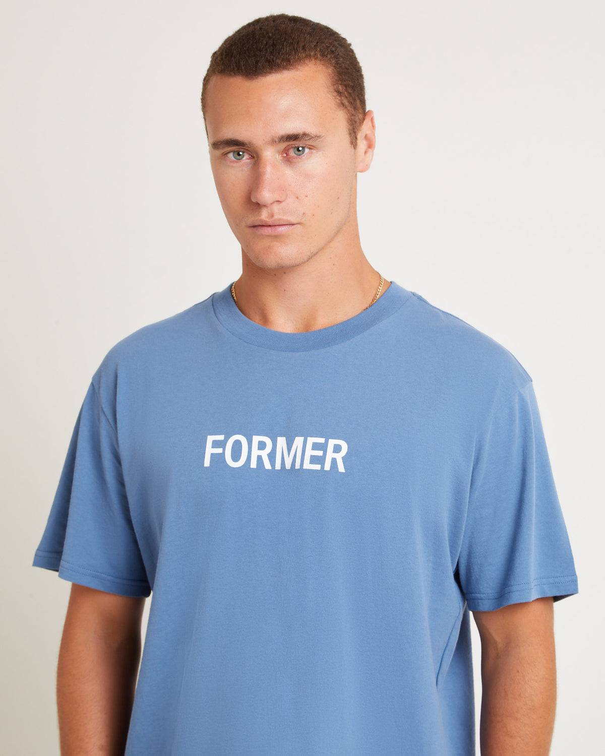 Legacy Short Sleeve T-Shirt in Cadet CADET/WHITE