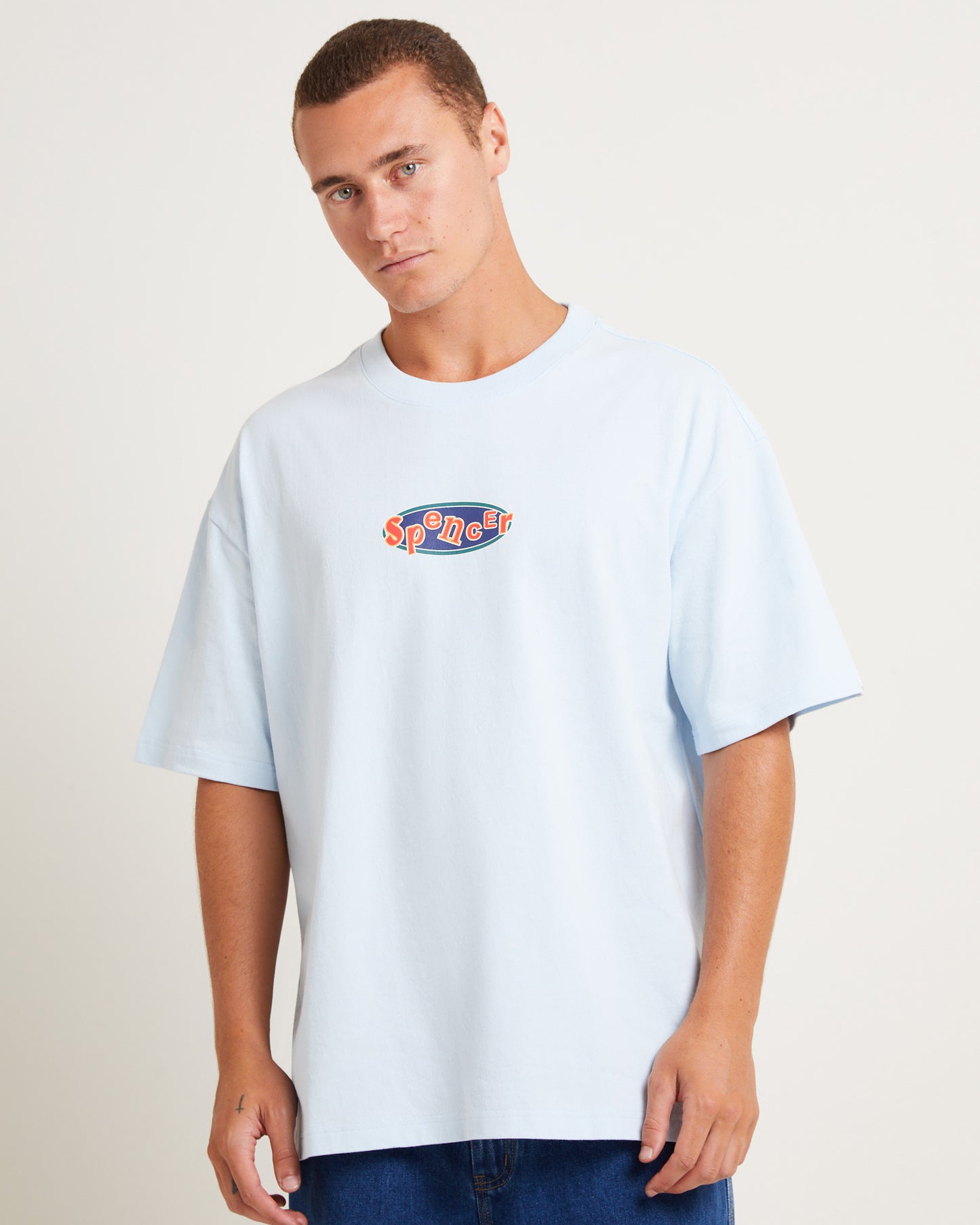 Retrieve Short Sleeve T-Shirt in Sky Blue