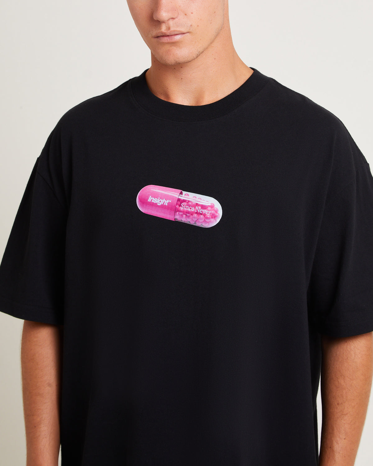Fixture Short Sleeve T-Shirt in Black BLACK