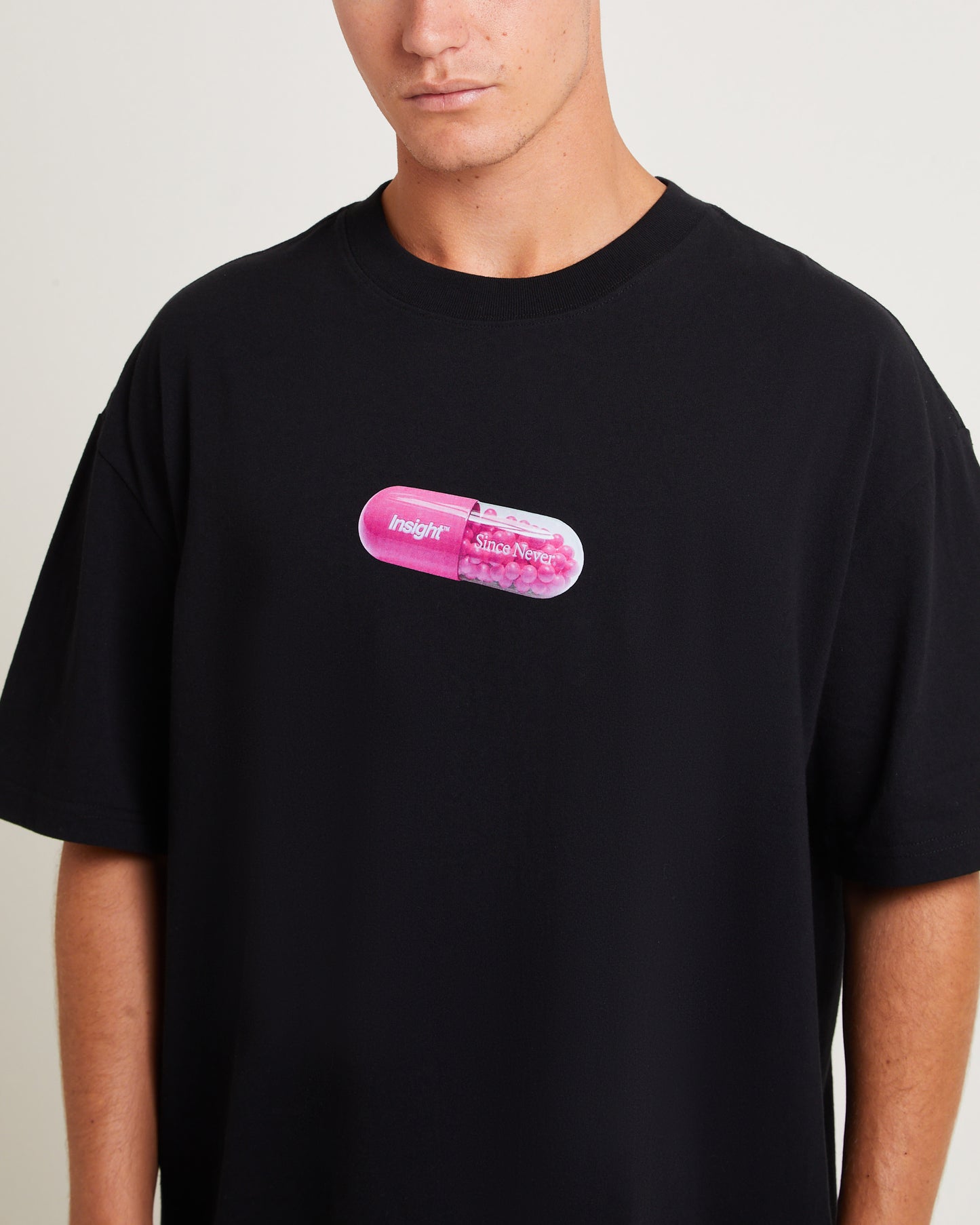 Fixture Short Sleeve T-Shirt in Black