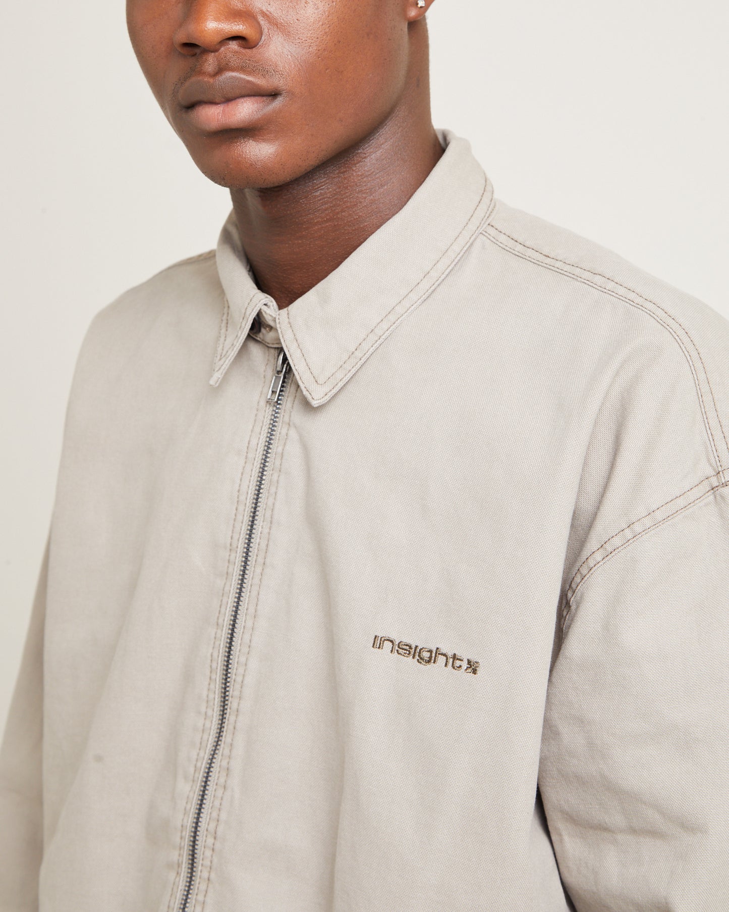 Overland Canvas Jacket Brown