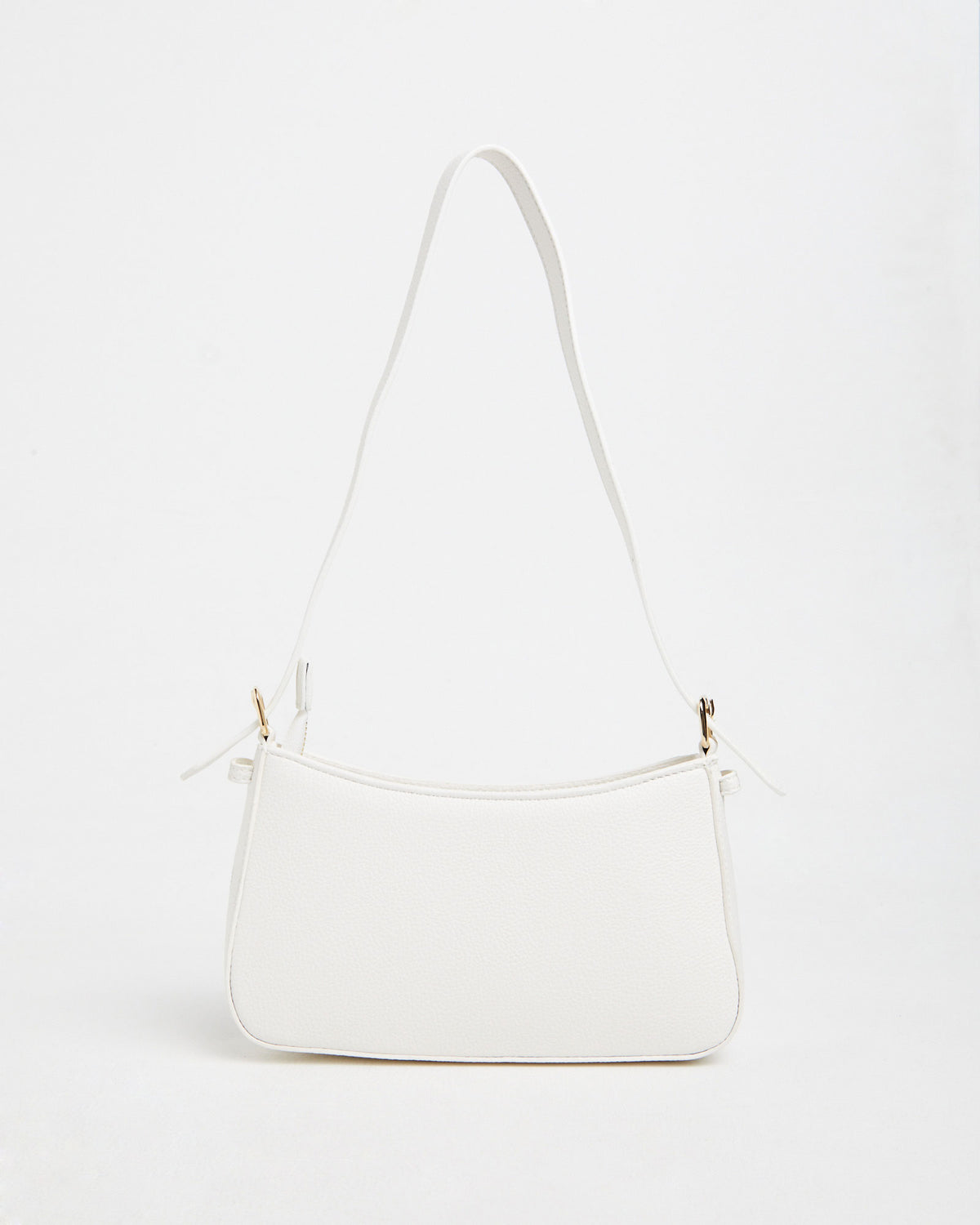 Lilu Bag White Pebble/Gold WHITE