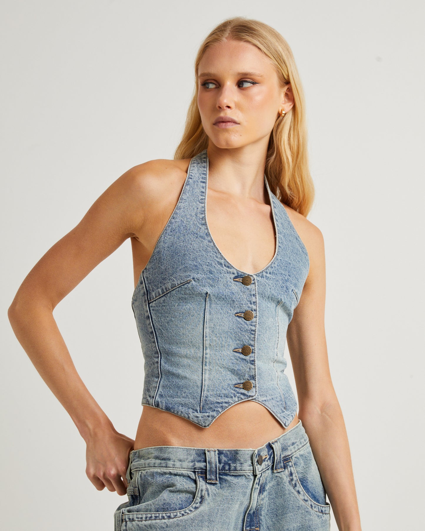 Flip Mommy Tapeless Halter Neck Vest