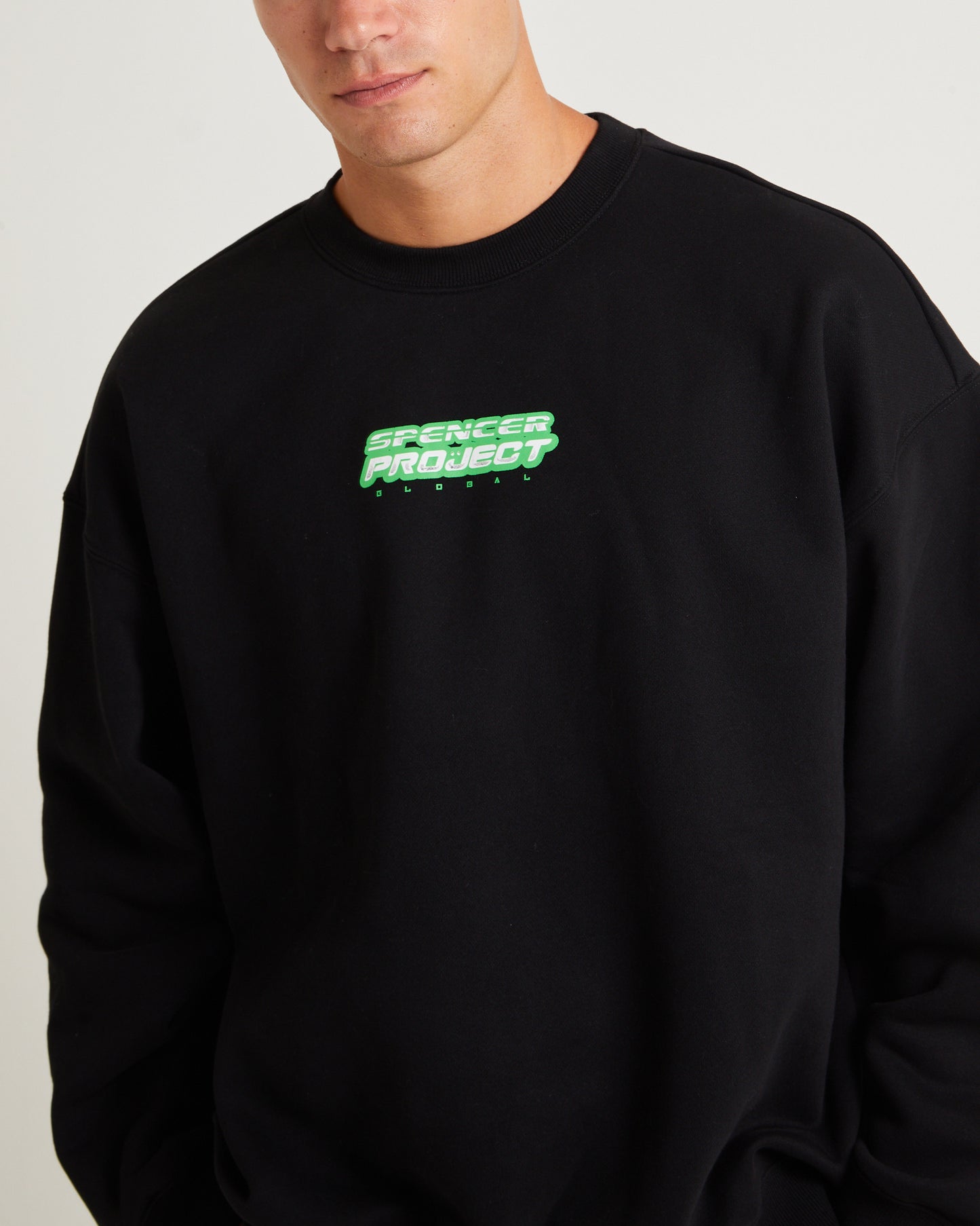 Tech Crew Jumper Black