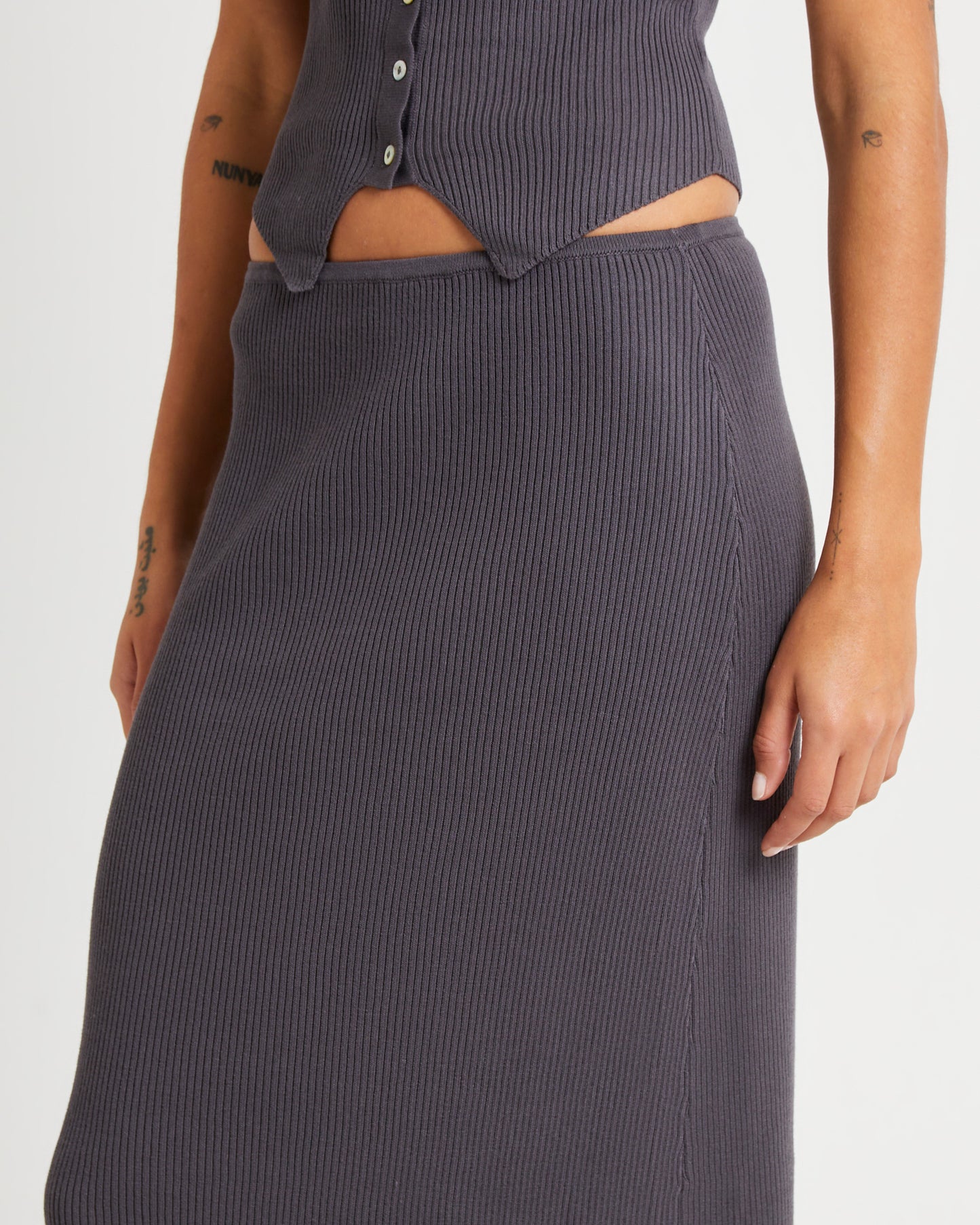 Kelse Knitted Maxi Skirt