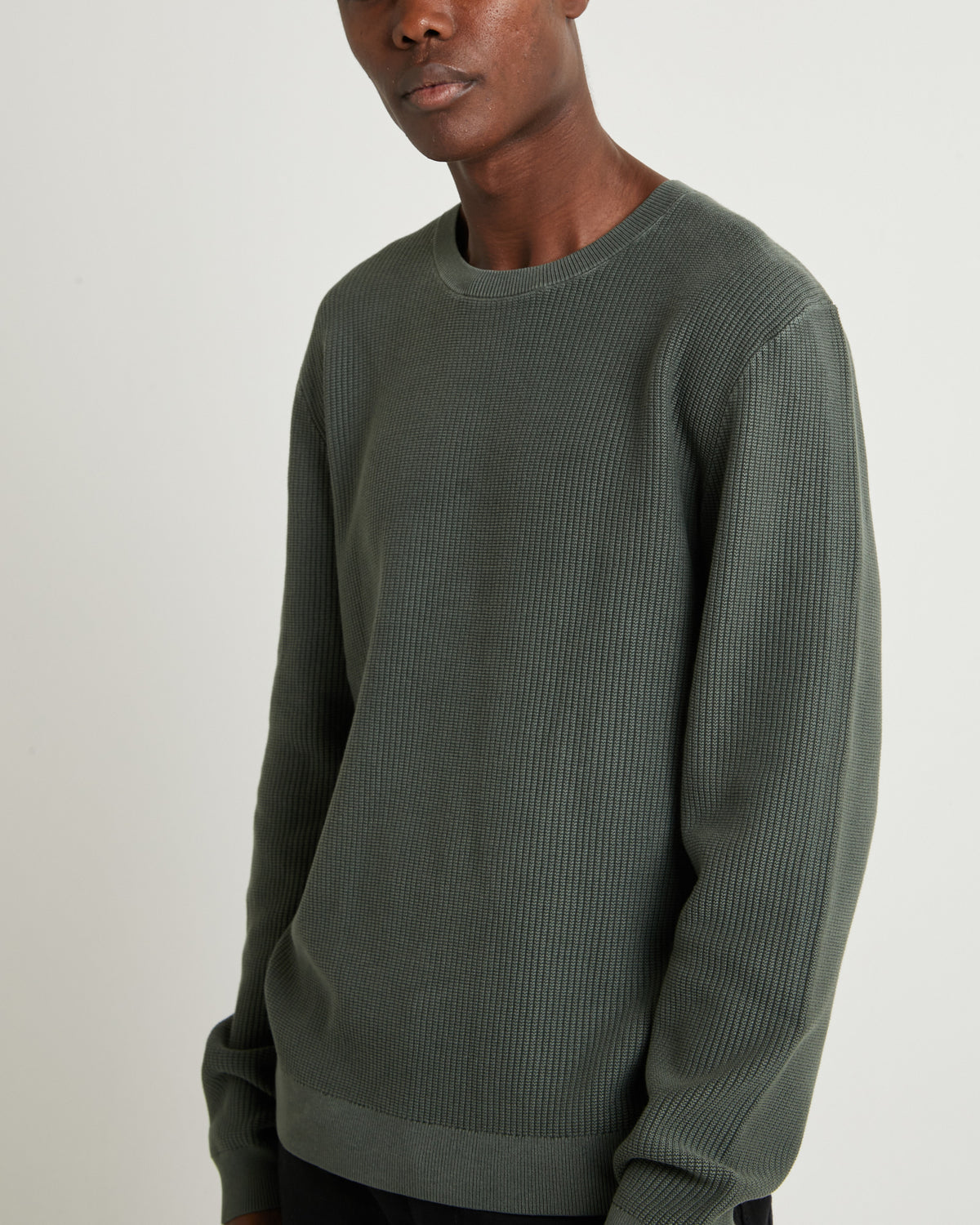 Strummer Rib Long Sleeve Spruce Green SPRUCE GREEN