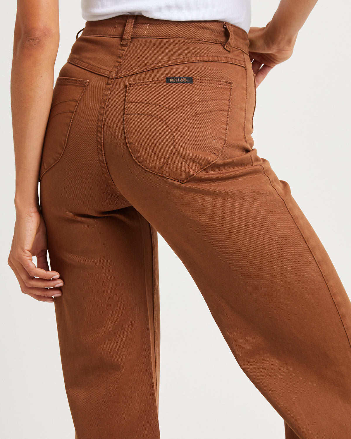 Sailor Drill Denim Jeans BRONZE