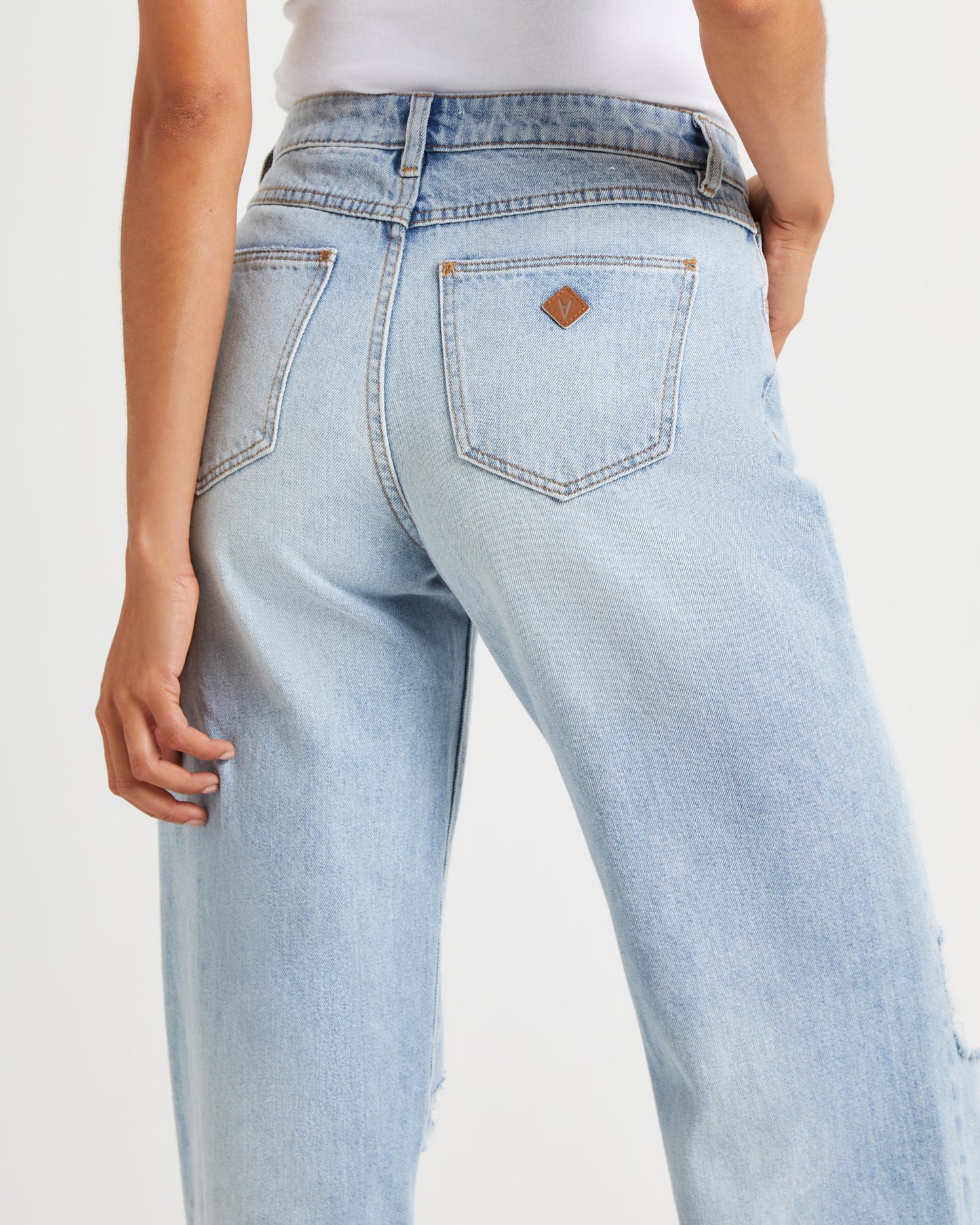 Carrie Denim Jeans Iris Rip