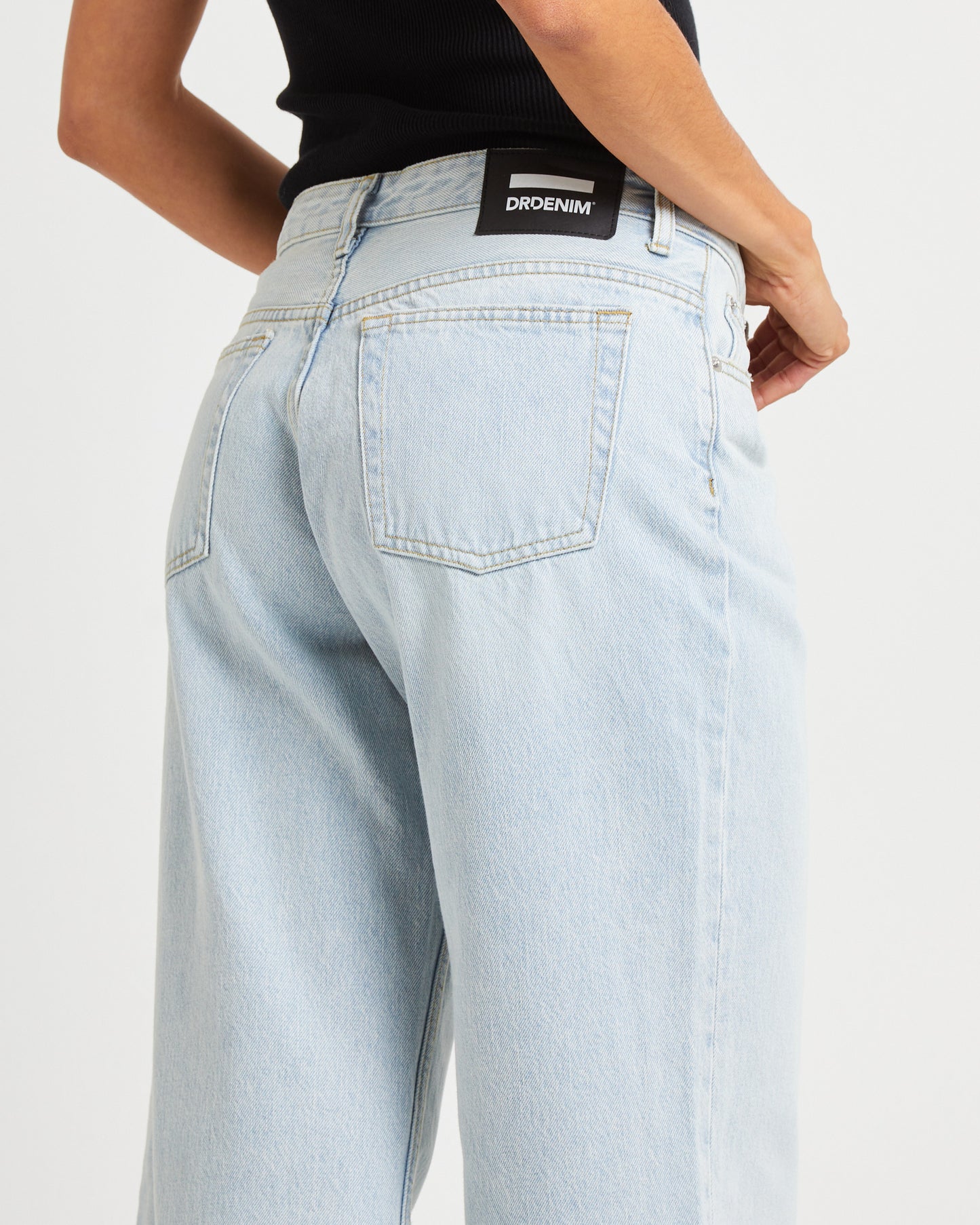 Hill Low Denim Jeans Canyon Pale Worn