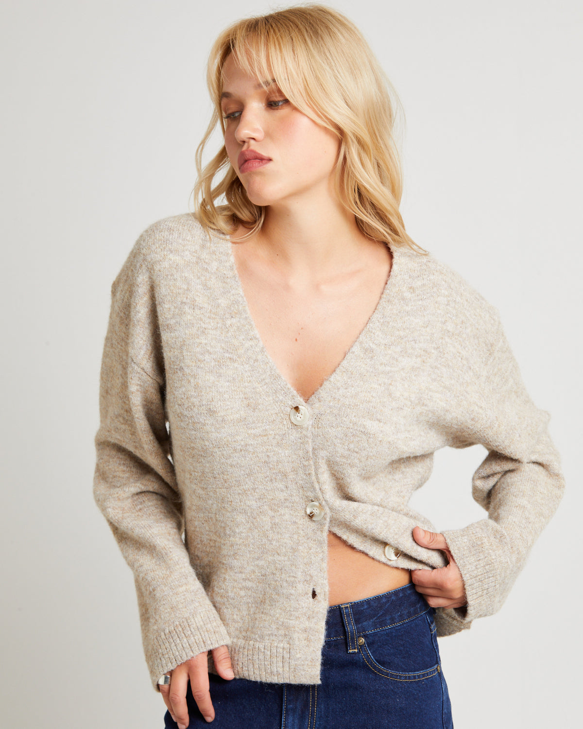 Abbey Cardigan LATTE