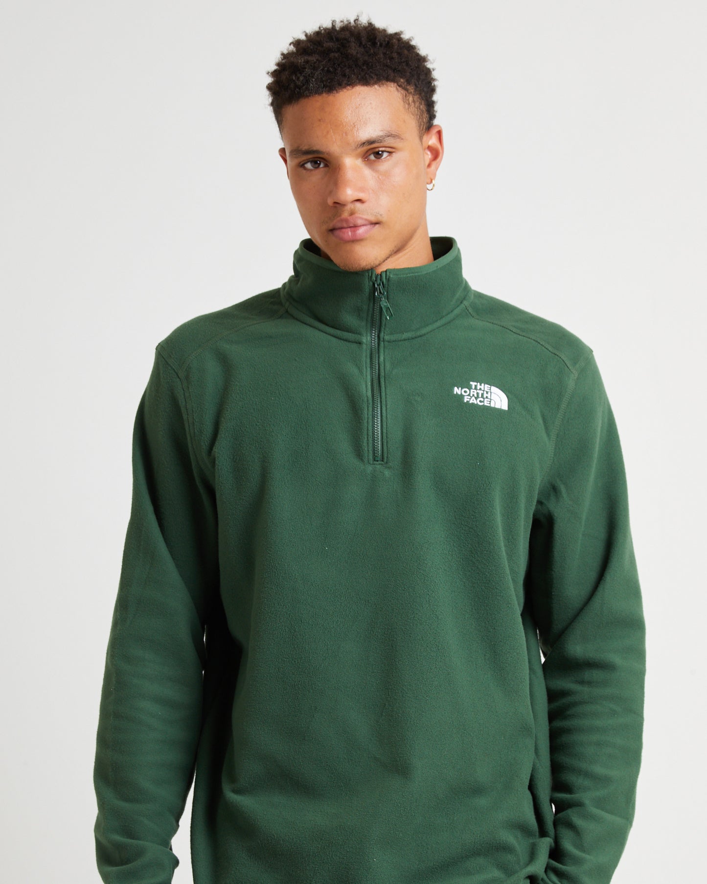 100 Glacier 1/4 Zip Jumper Pine Needle