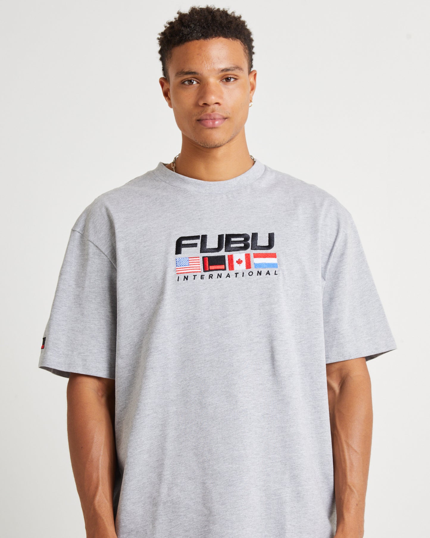 Corporate International Short Sleeve T-Shirt Grey