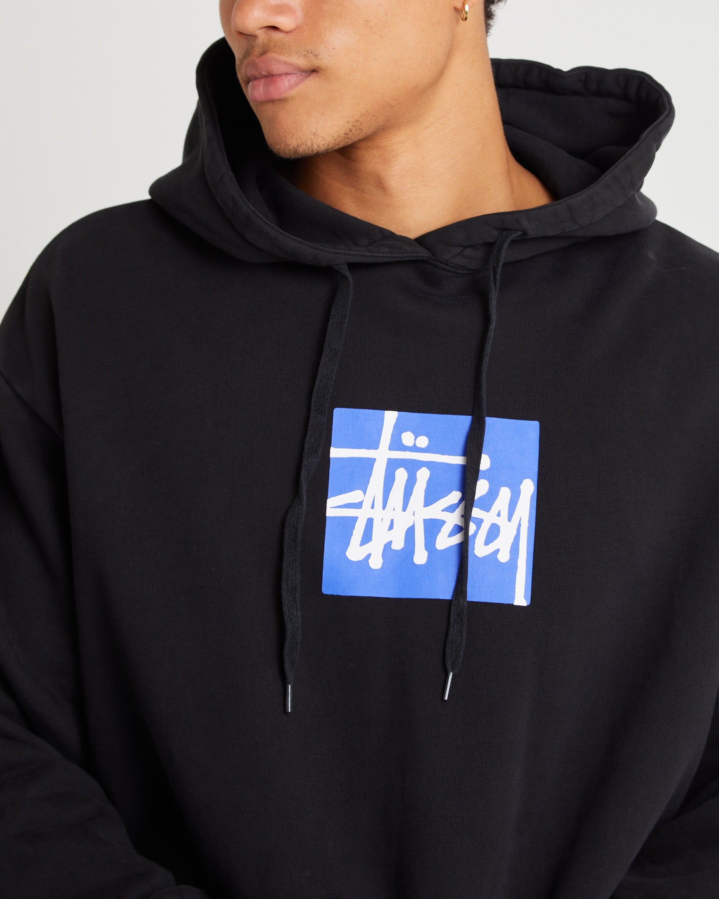 Stock Box Hoodie Black