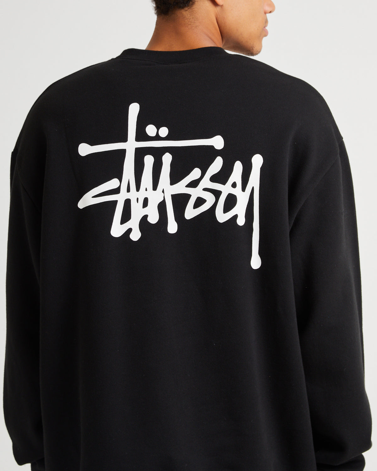 Graffiti LCB Fleece Crew Jumper BLACK