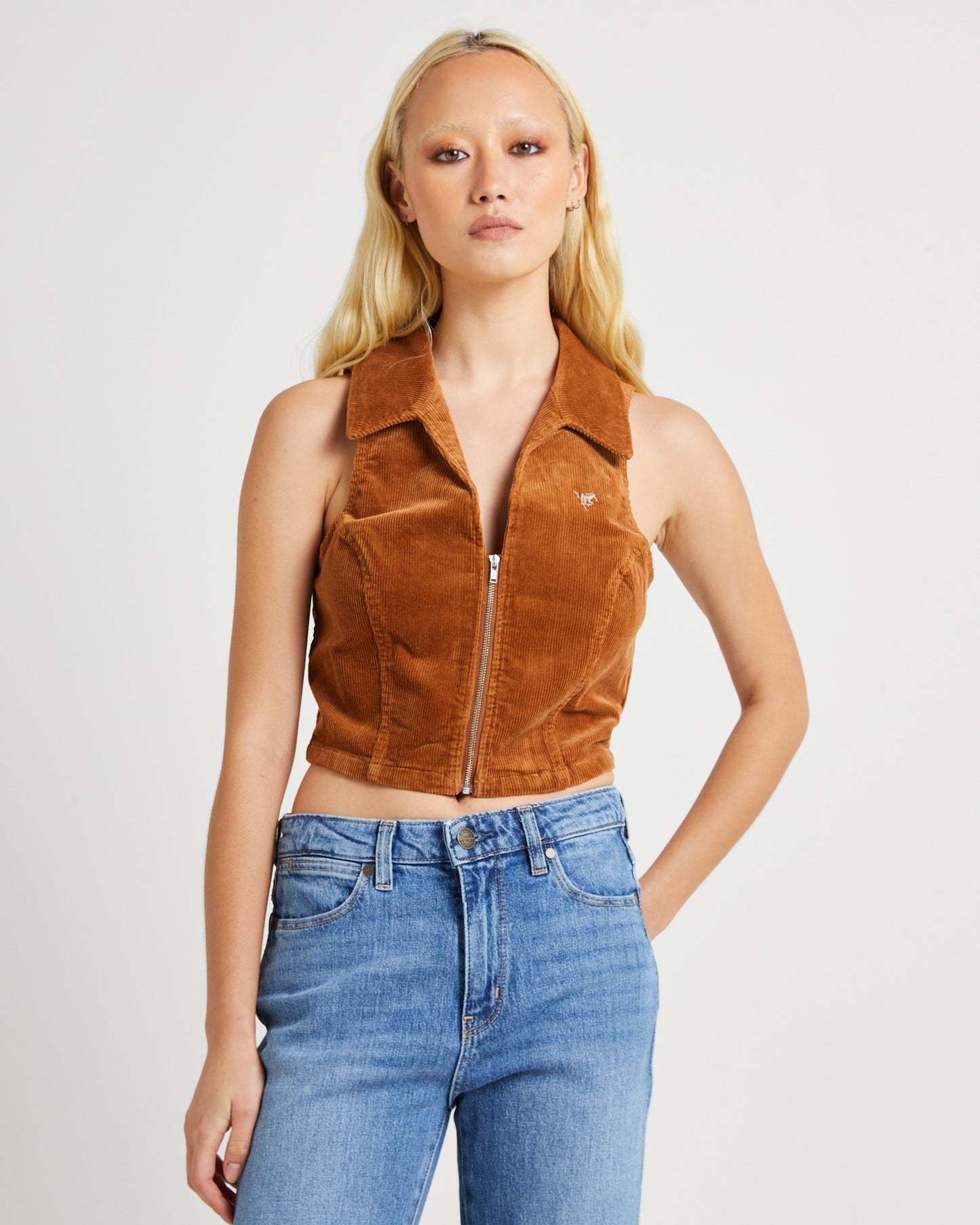 Lori Vest Caramel Cord