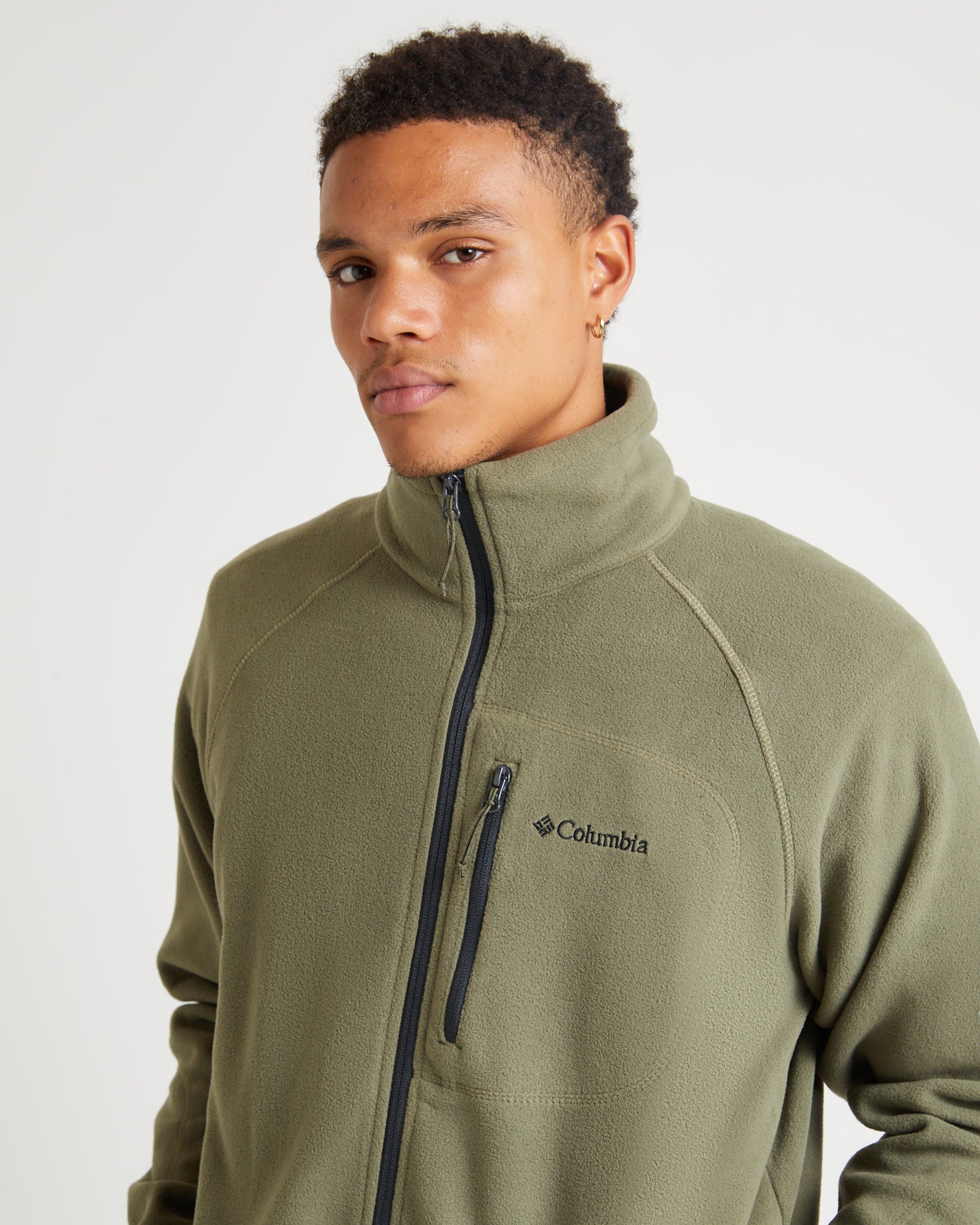 Fast Trek II Zip Fleece Jacket Stone Green