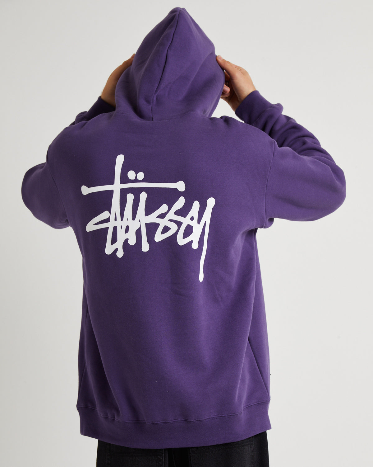 Graffiti LCB Fleece Hoodie GRAPE