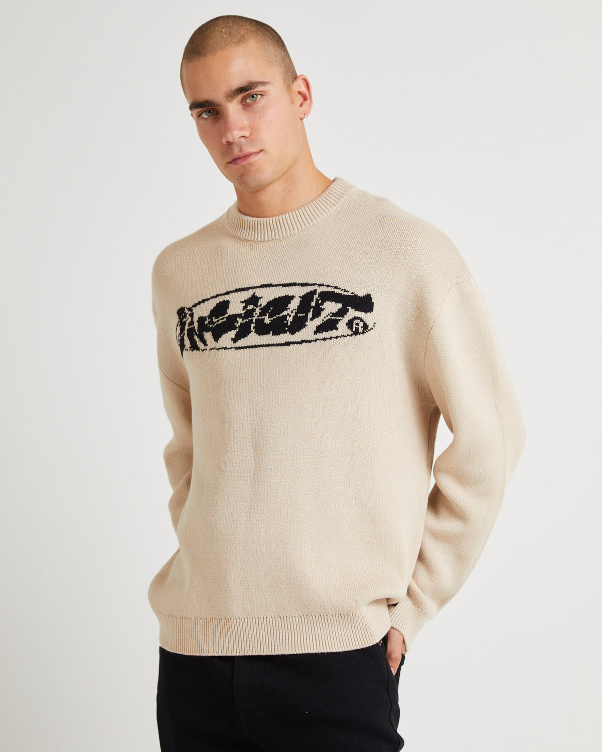 Era Long Sleeve Knit Jumper TAN