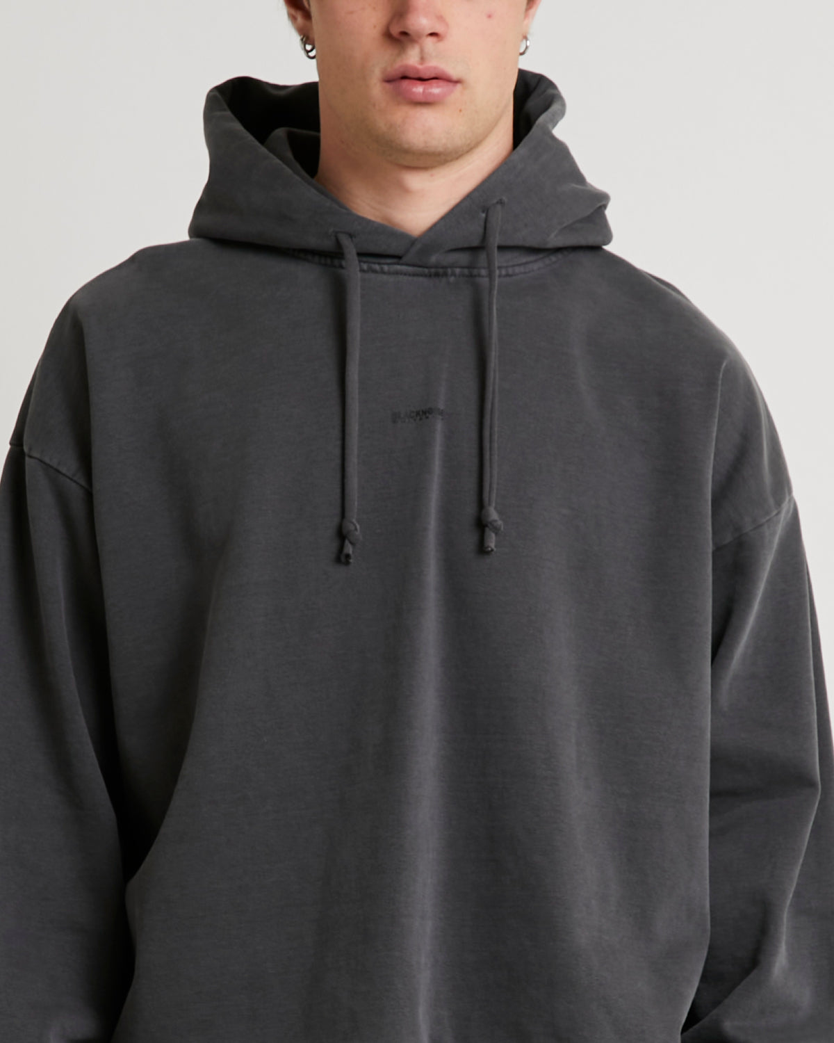Slouch Hoodie BLACK