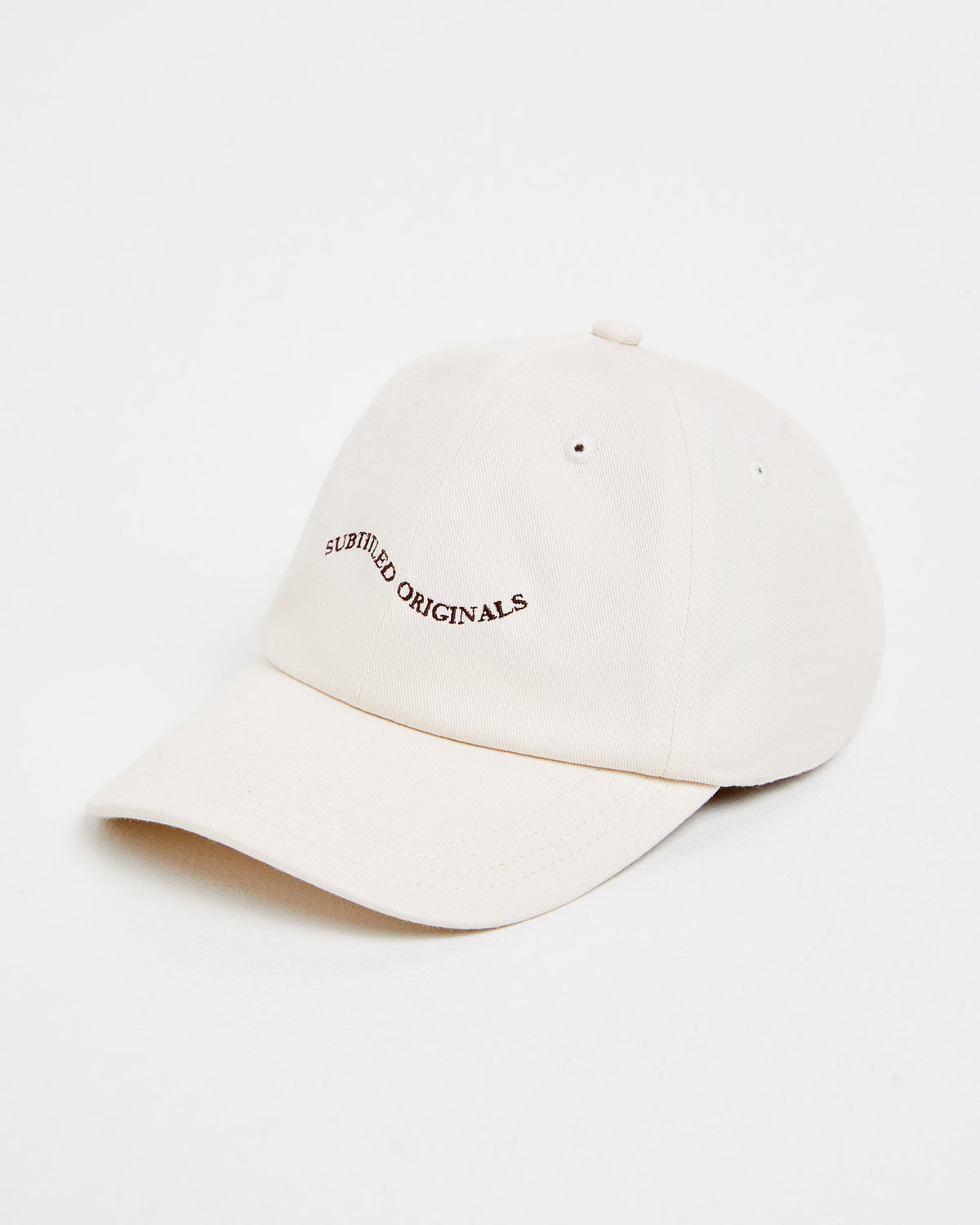 Subtitled Wave Cap OFF WHITE