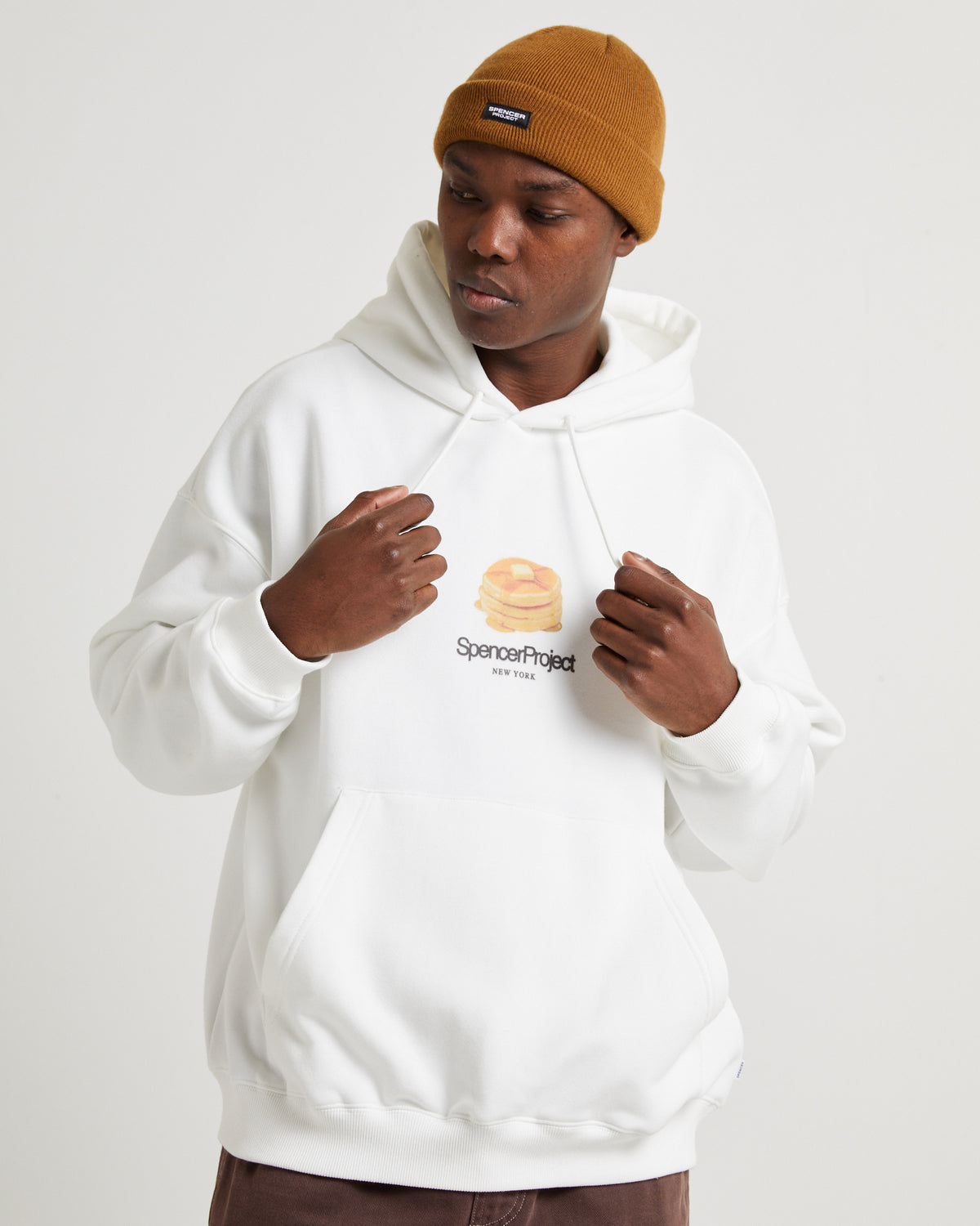 Hotcake Hoodie WHITE