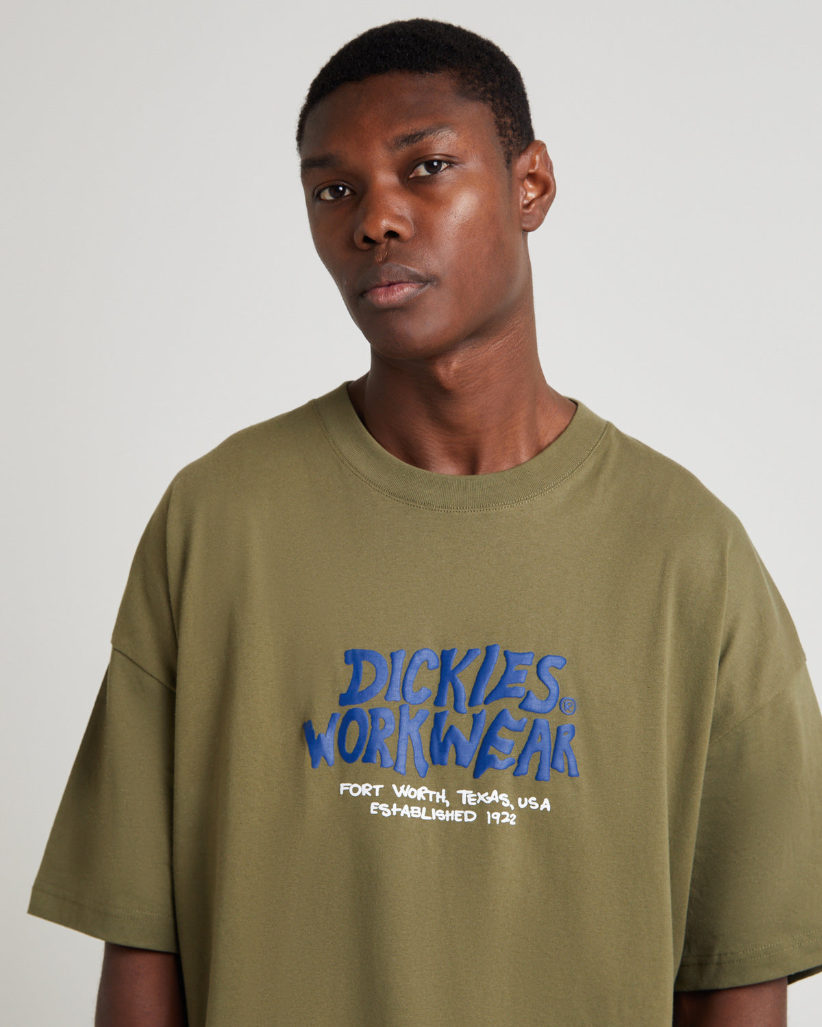 Work 330 Short Sleeve T-Shirt Dark Khaki DAKR KHAKI