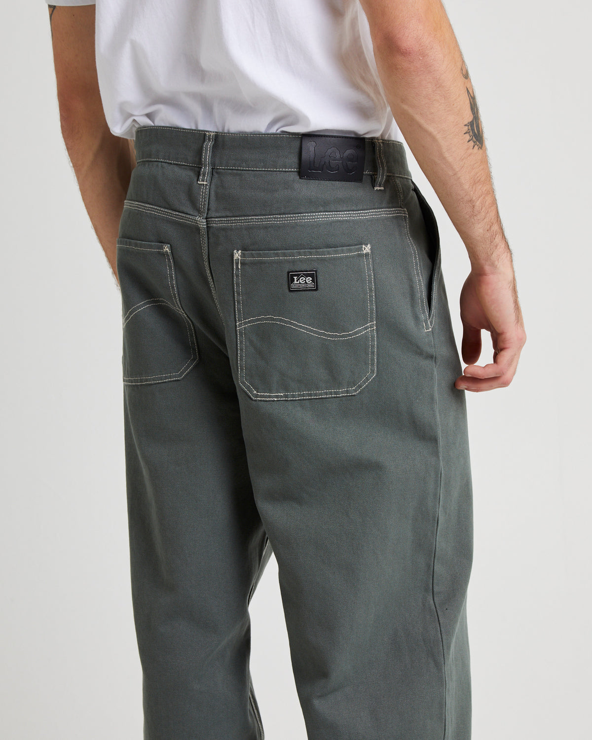 L-Five Relaxed Worker Pant Aircraft Green AIRCRAFT GREEN