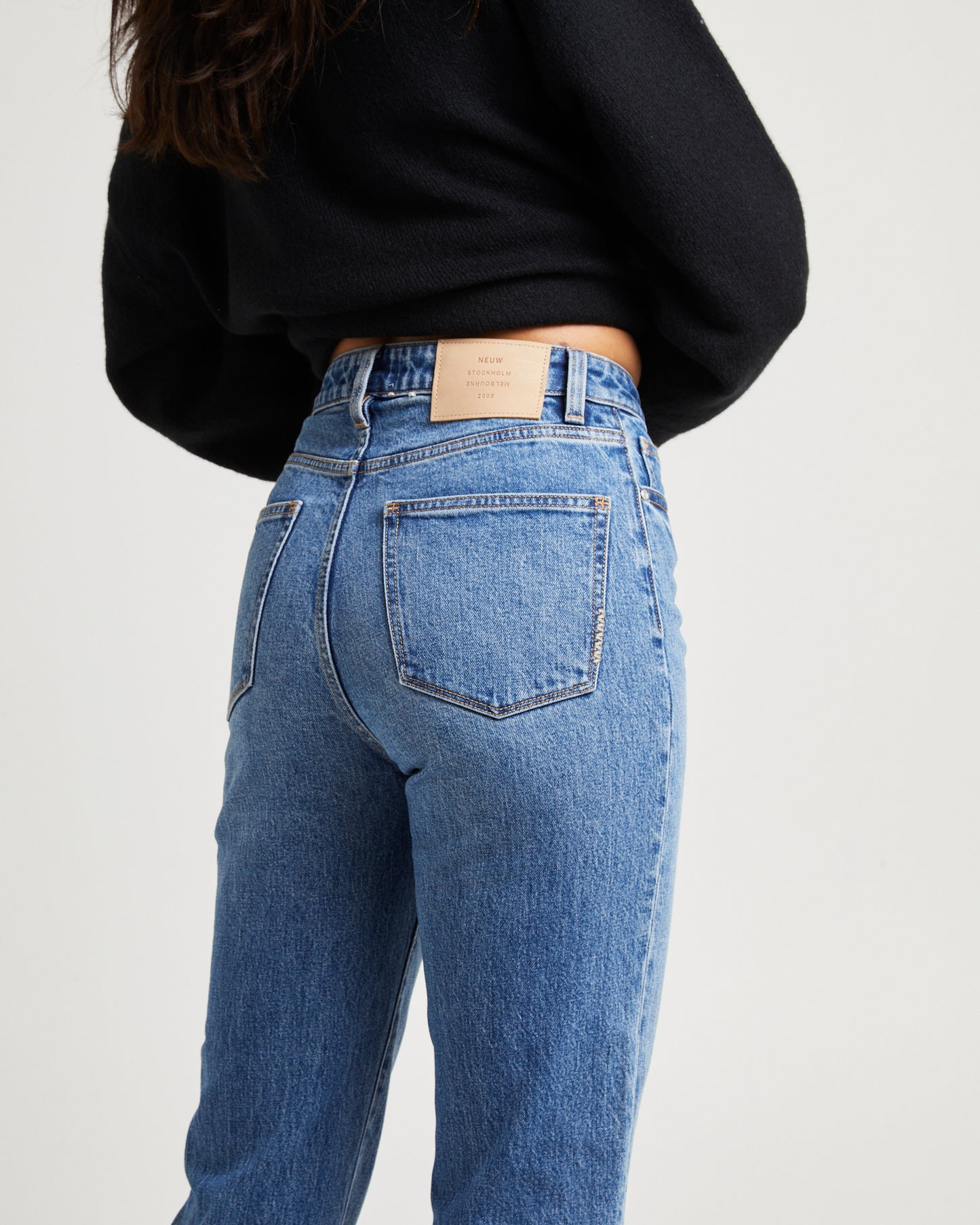 Nico Straight Denim Jeans Ode